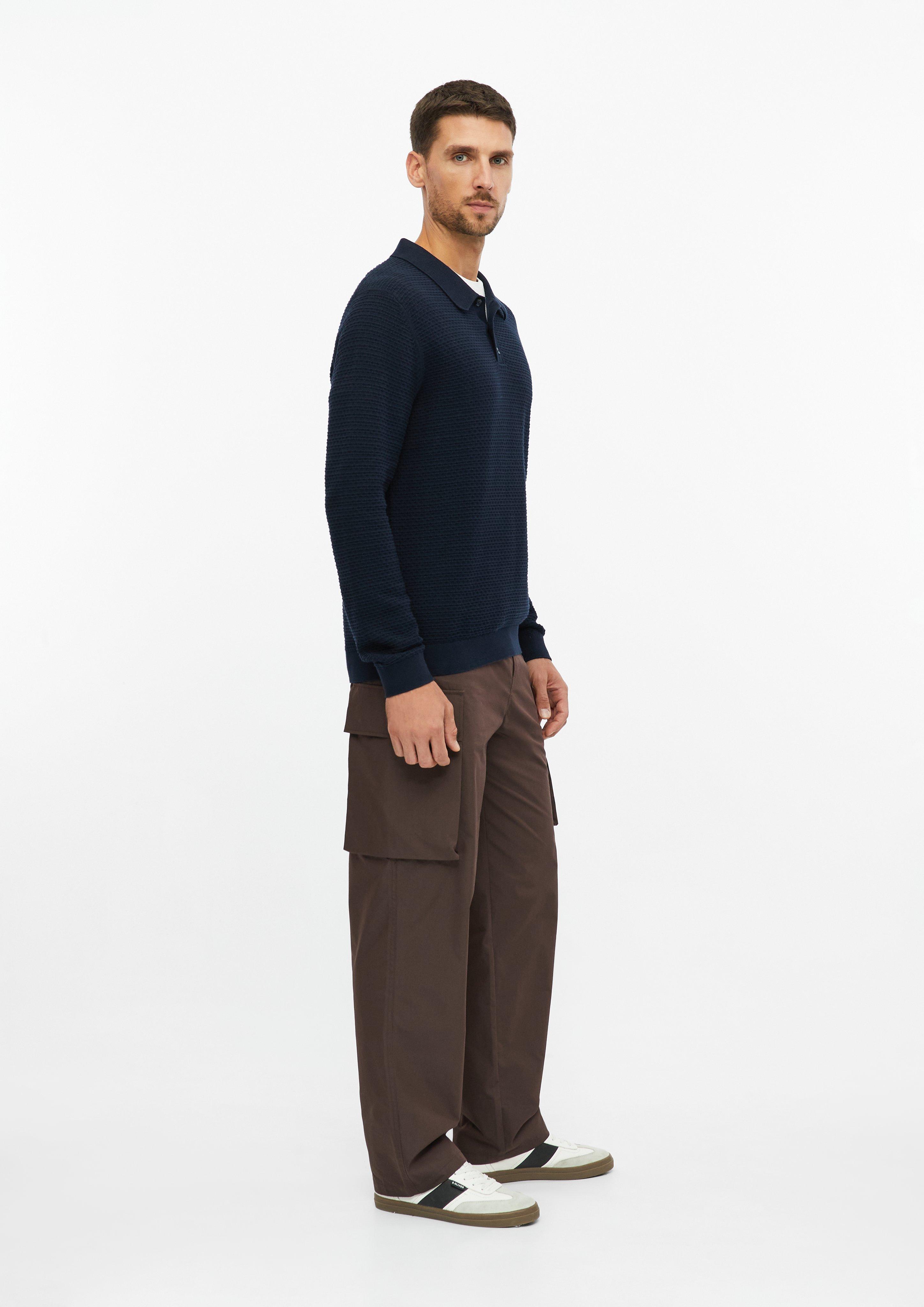 Herren Strickpullover in blau von s.Oliver