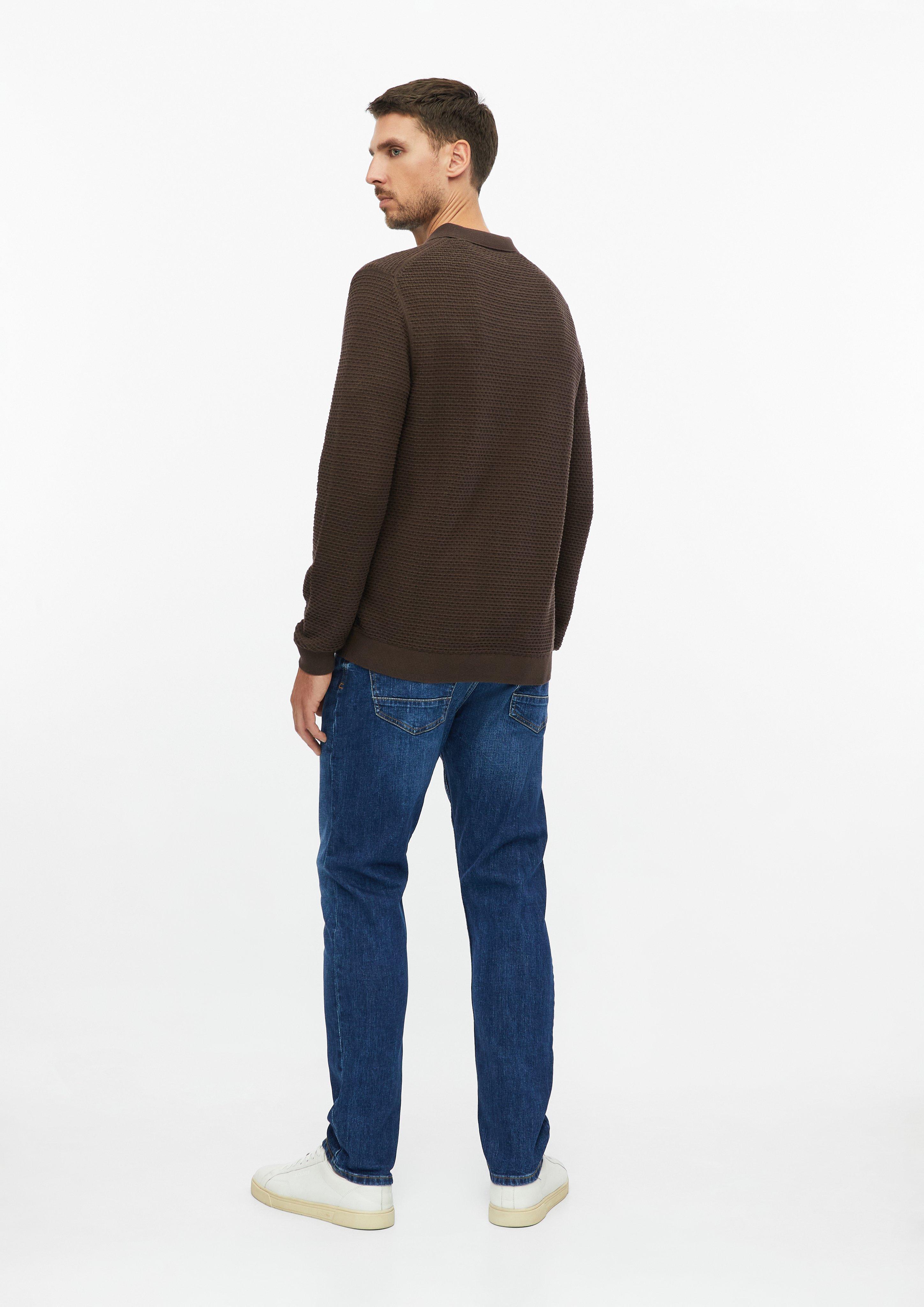 Herren Strickpullover in braun von s.Oliver