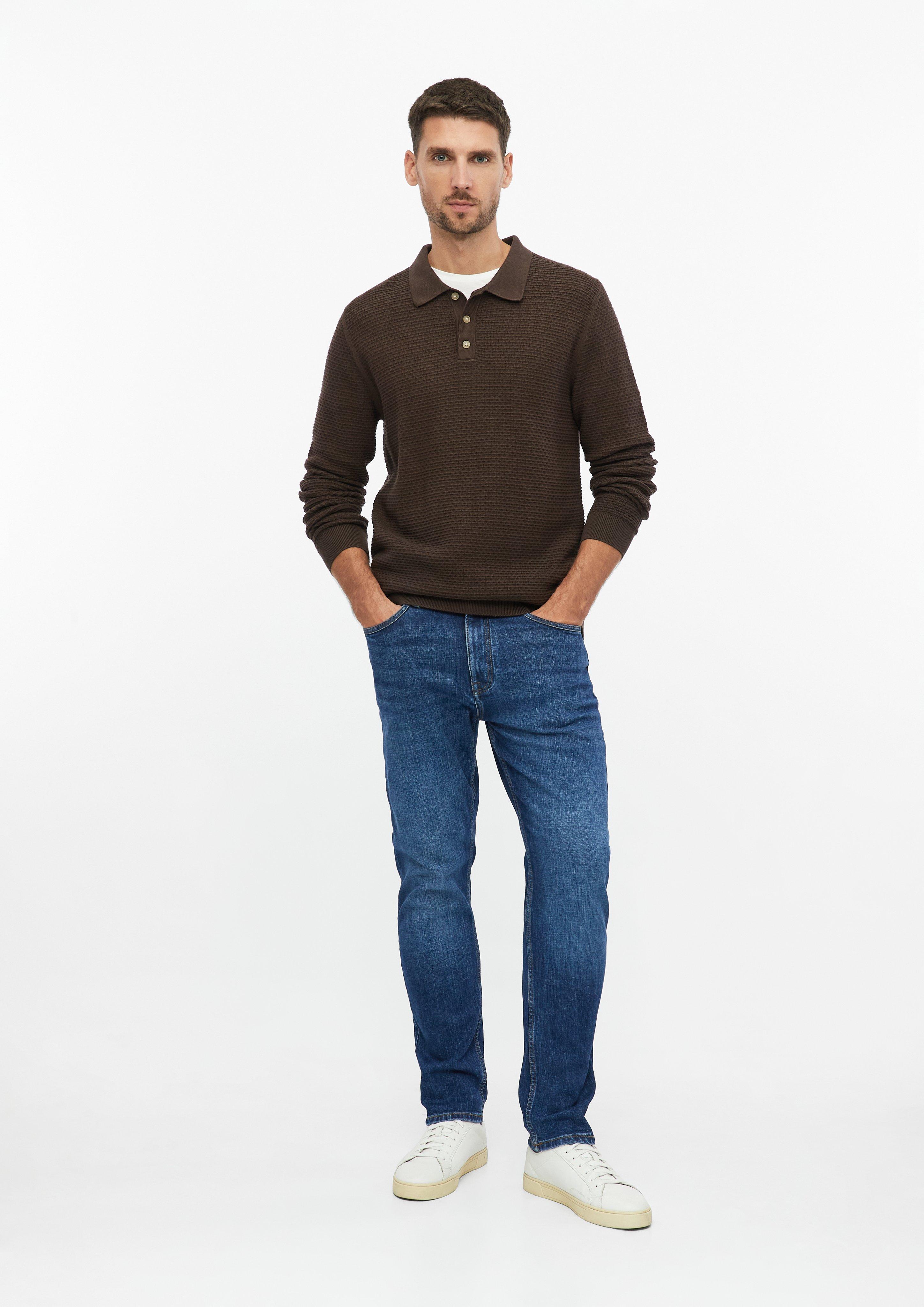 Herren Strickpullover in braun von s.Oliver