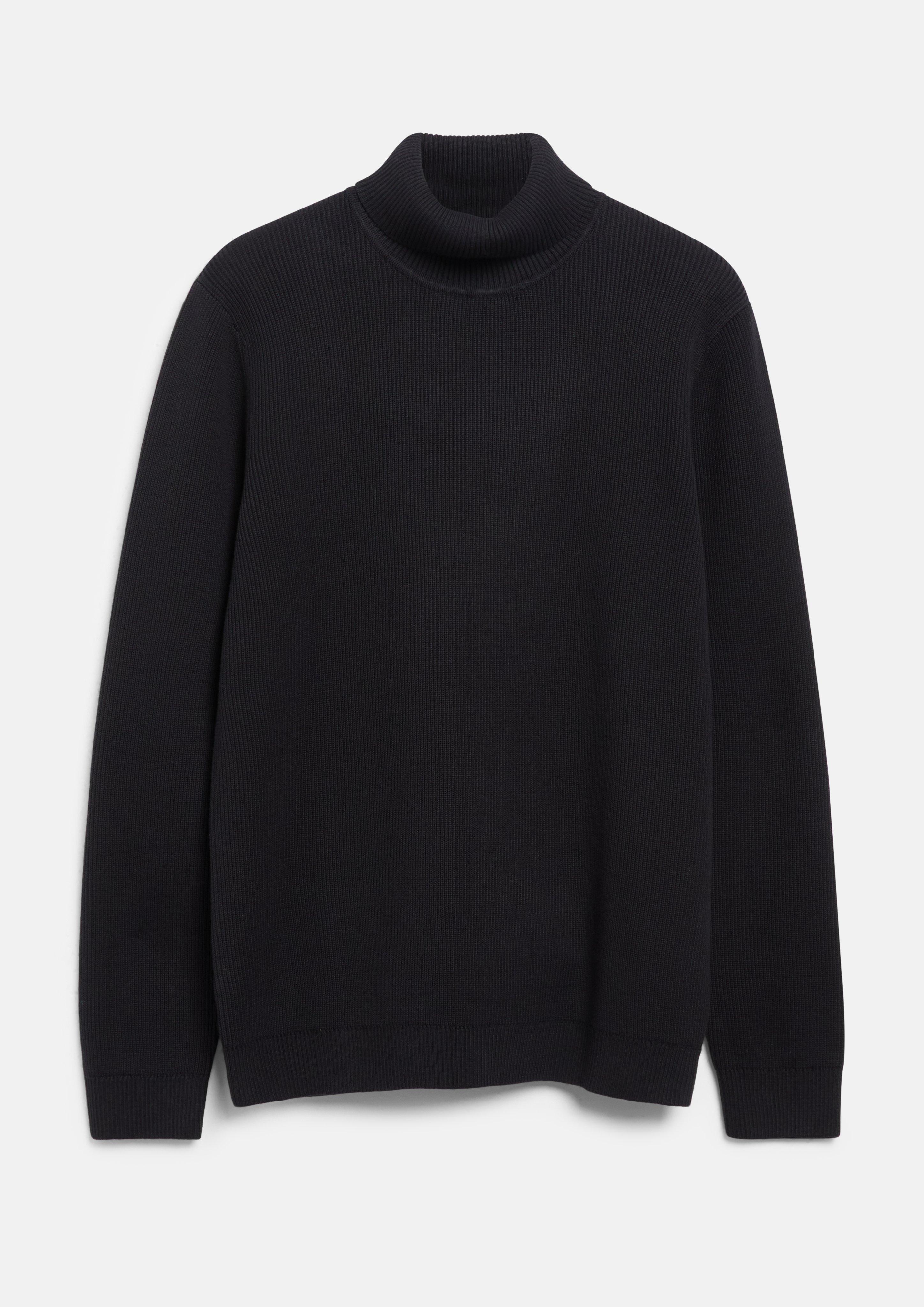 Knitted pullover in black by s.Oliver