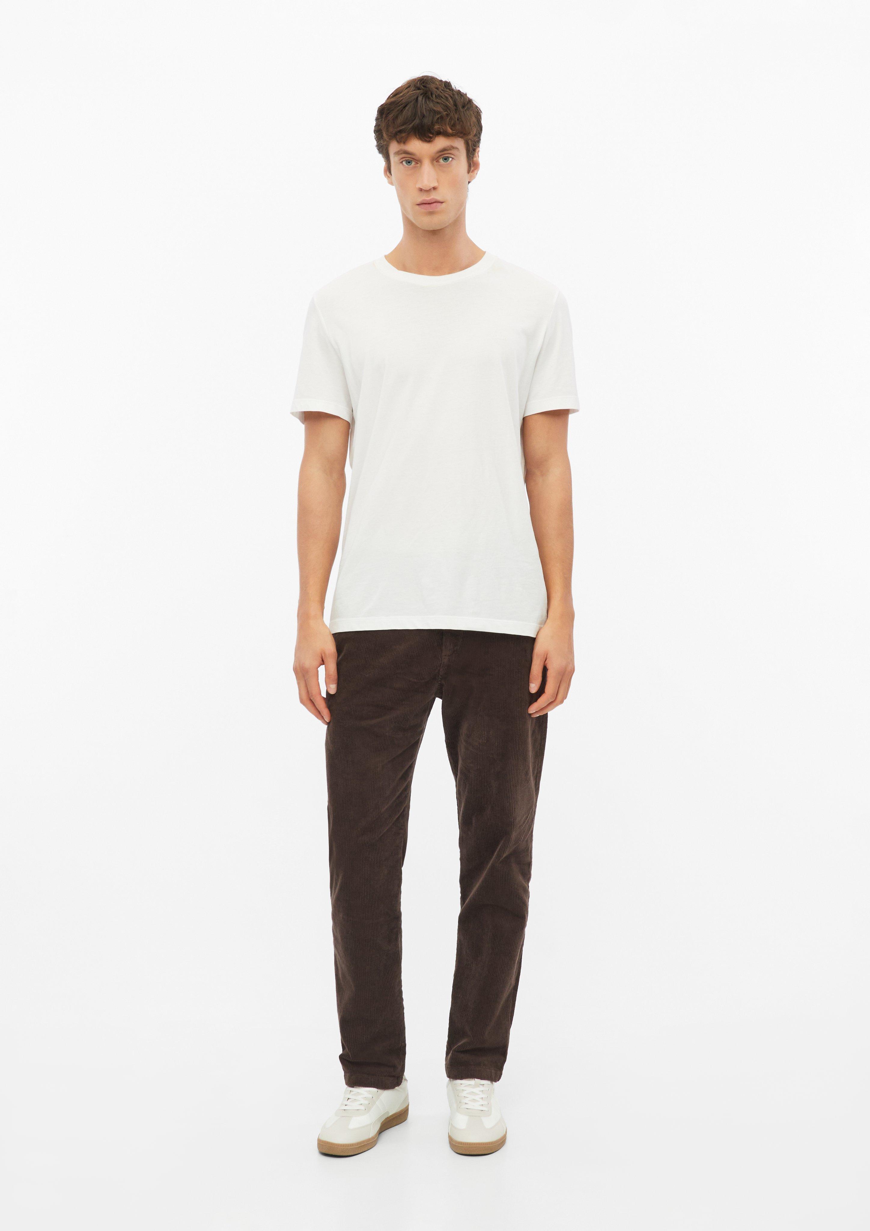 Detroit: Relaxed-Fit-Hose aus Baumwollcord in Farbe dunkelbraun von s.Oliver