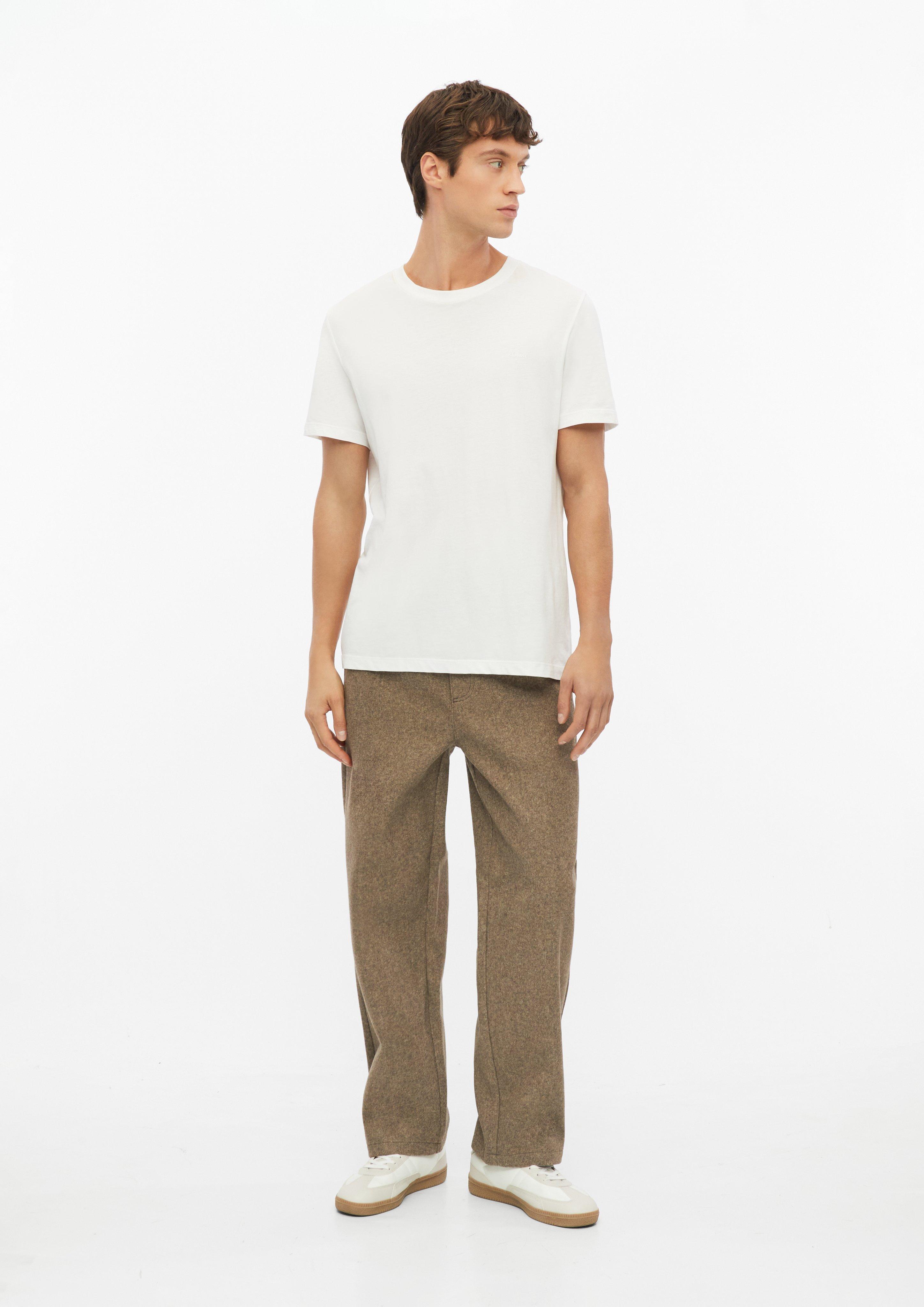 Boston: Loose-Fit-Hose in Wolloptik in Farbe braun von s.Oliver