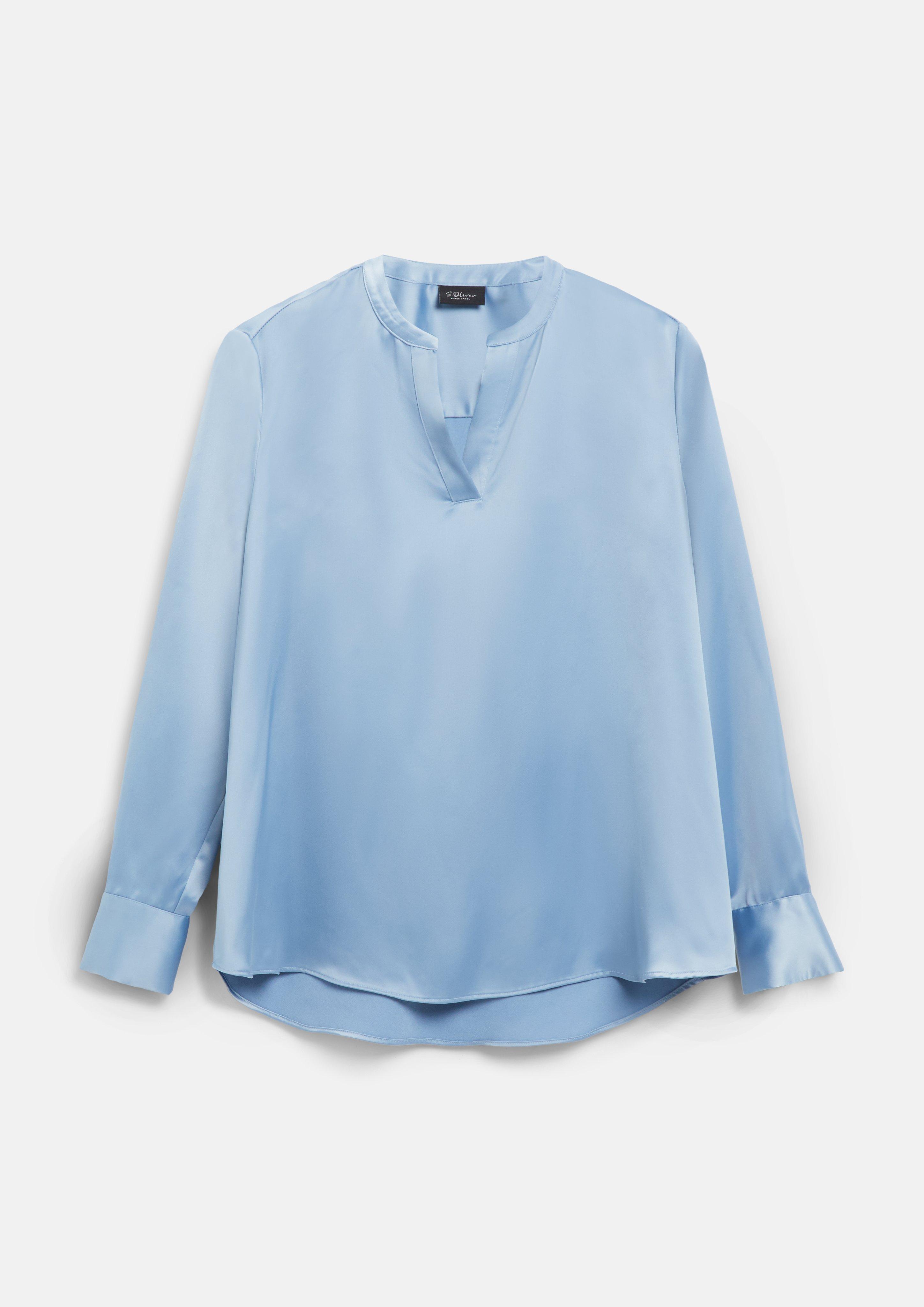 Bluse in Farbe hellblau von s.Oliver BLACK LABEL