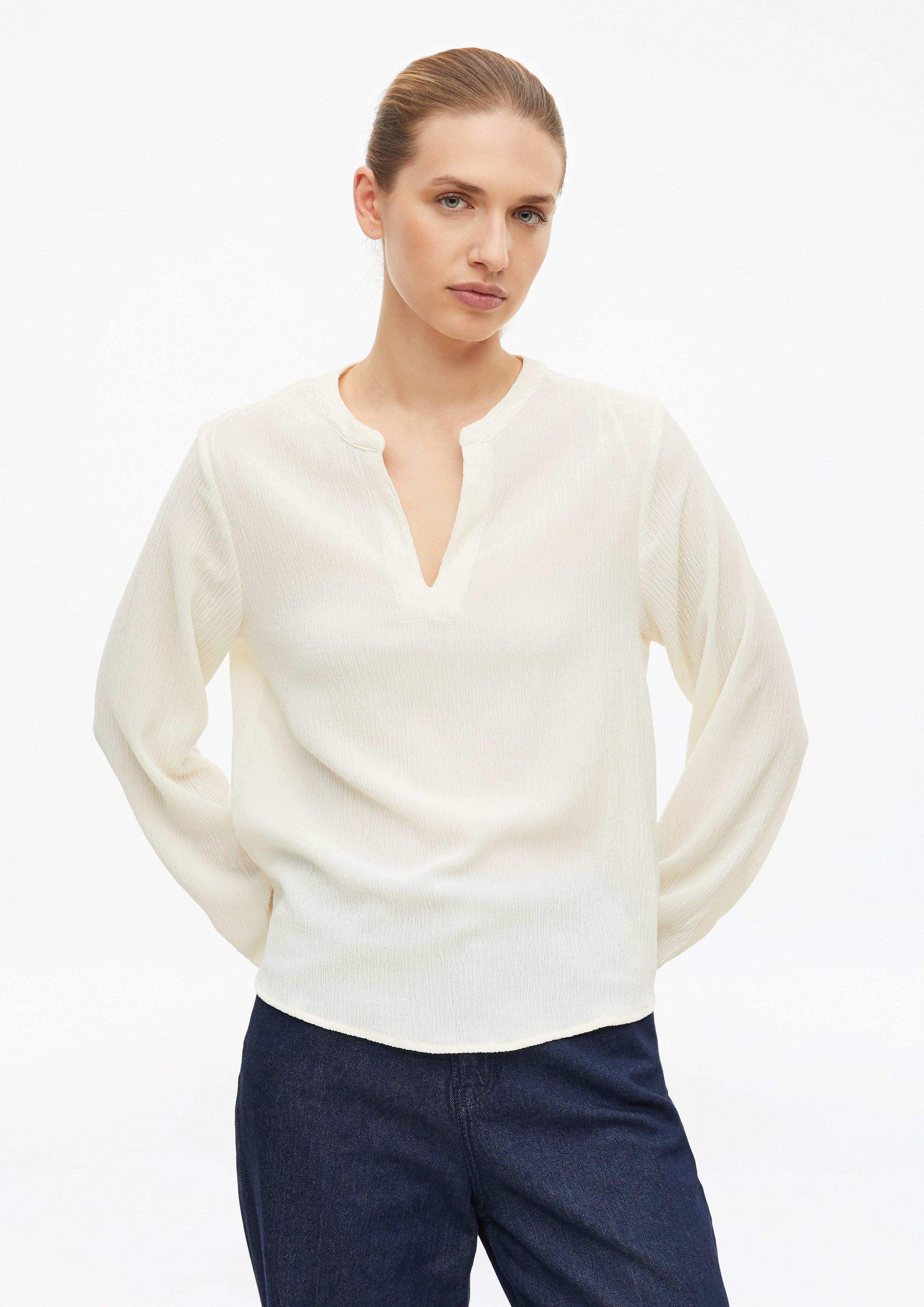 Damen Strukturierte Bluse in creme von s.Oliver