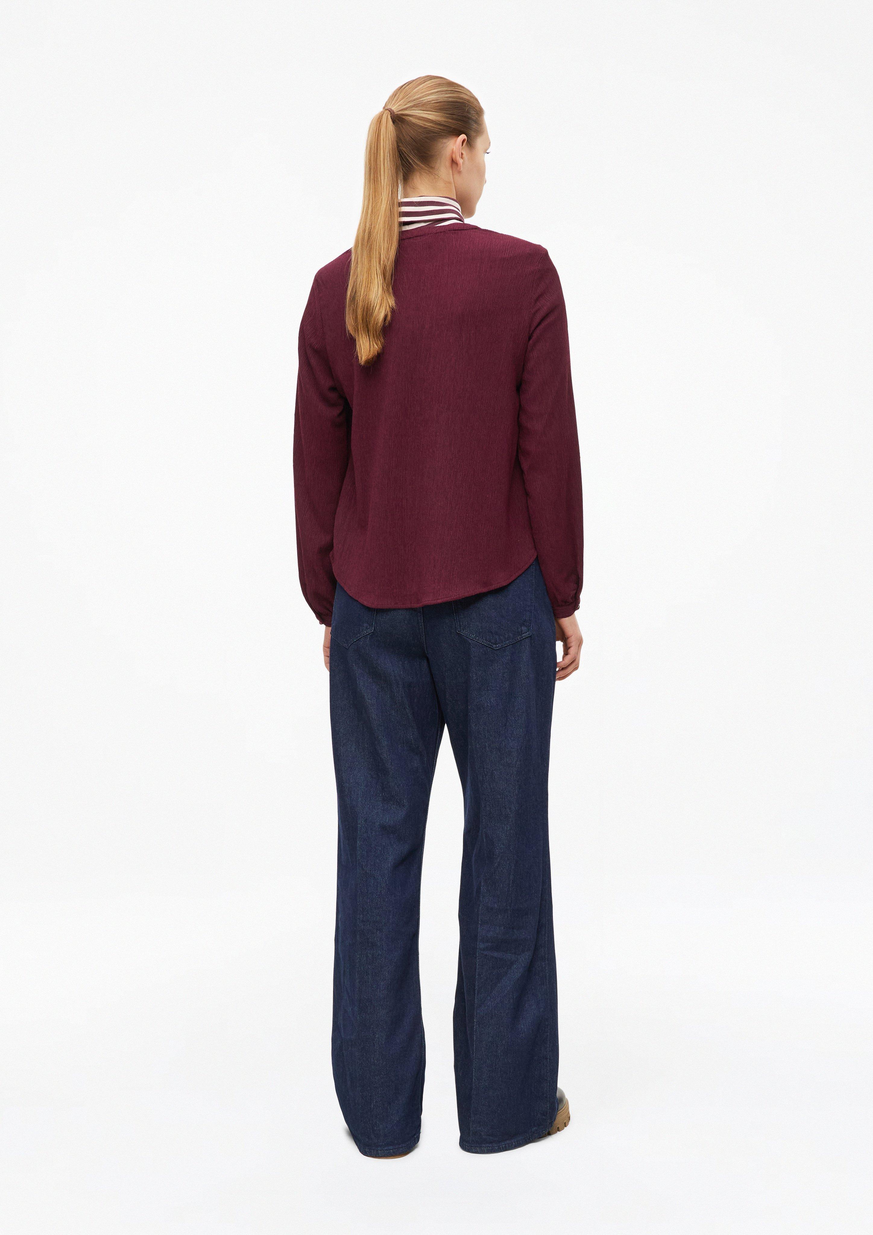 Damen Strukturierte Bluse in rot von s.Oliver