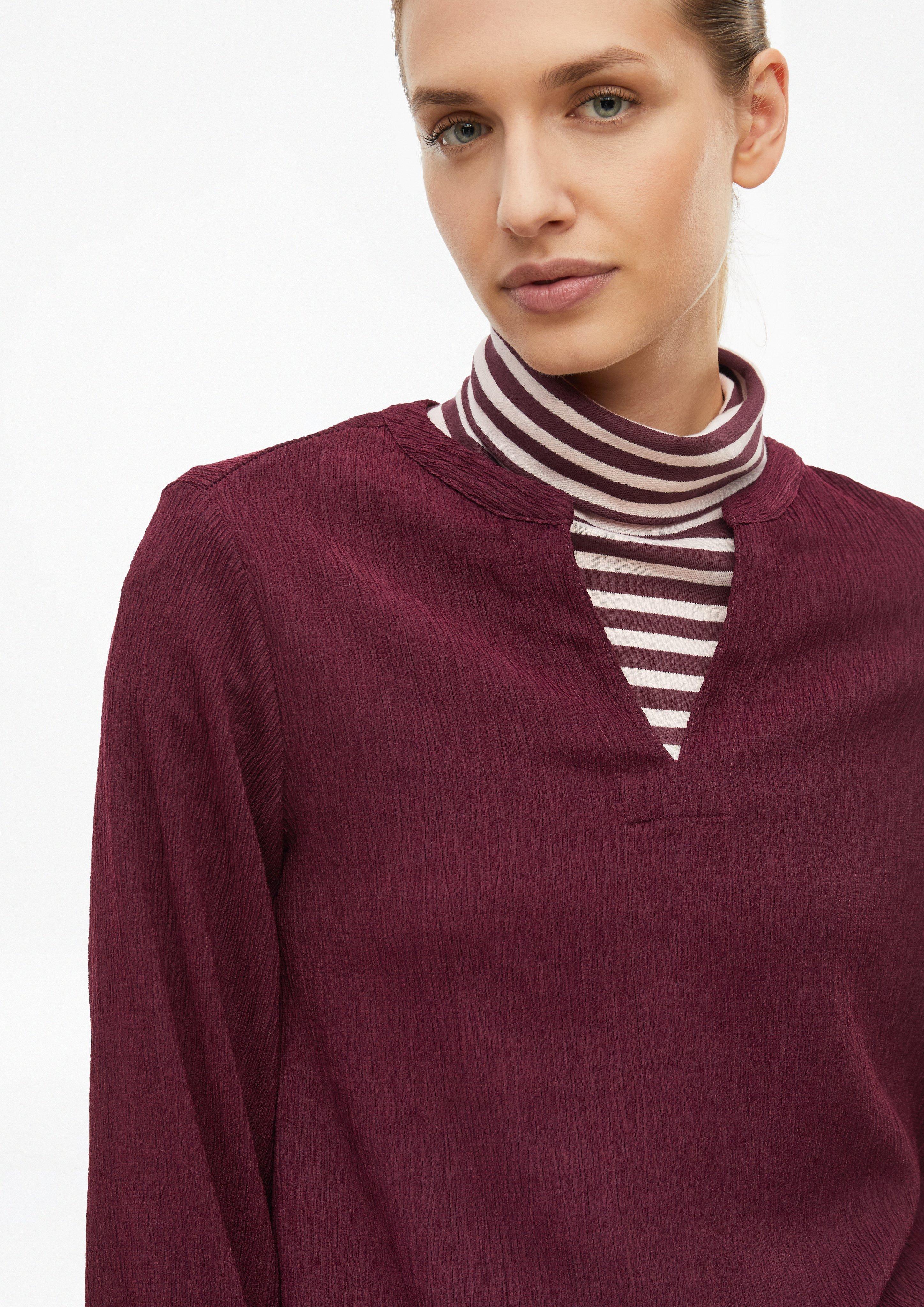 Damen Strukturierte Bluse in rot von s.Oliver