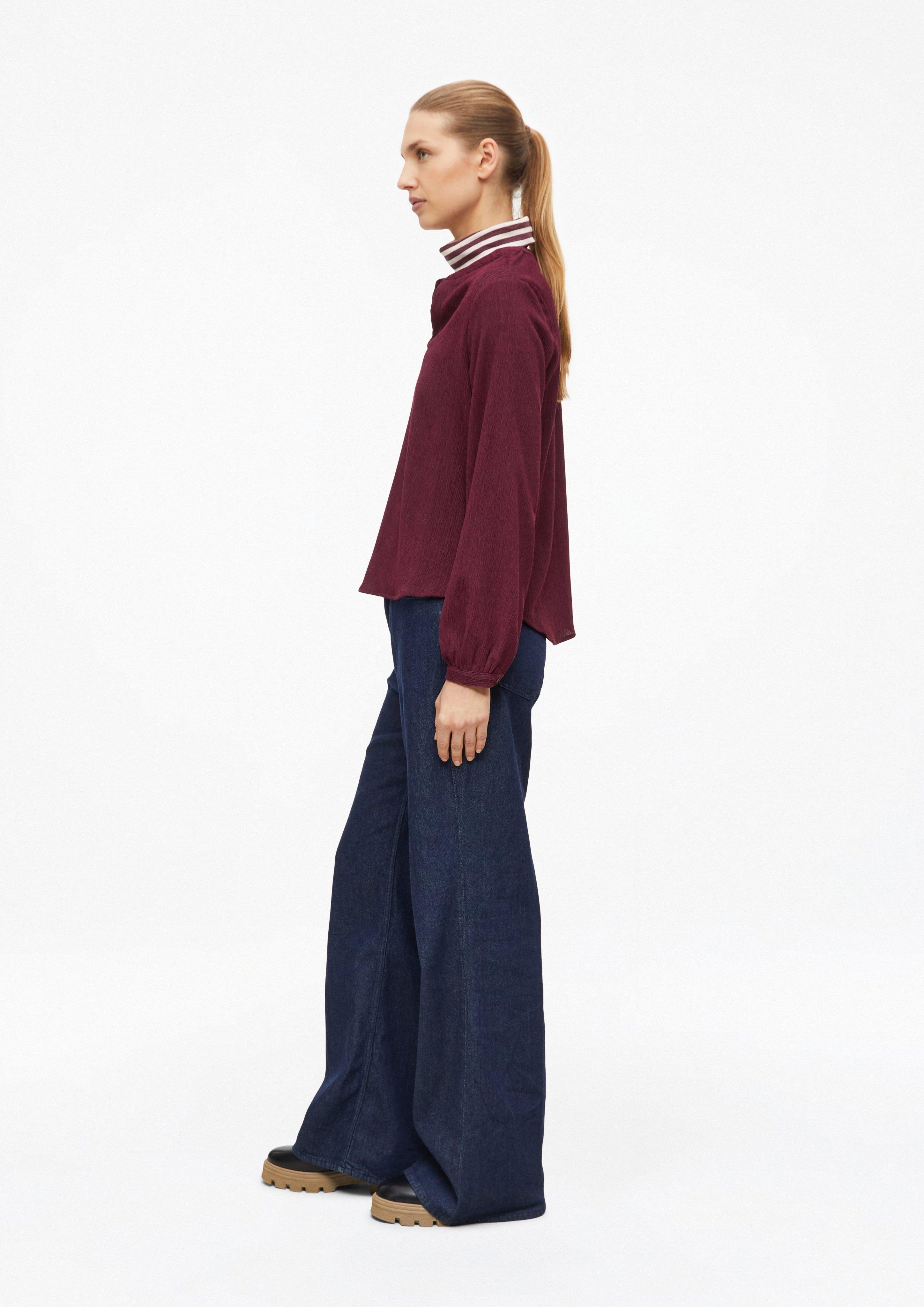 Damen Strukturierte Bluse in rot von s.Oliver