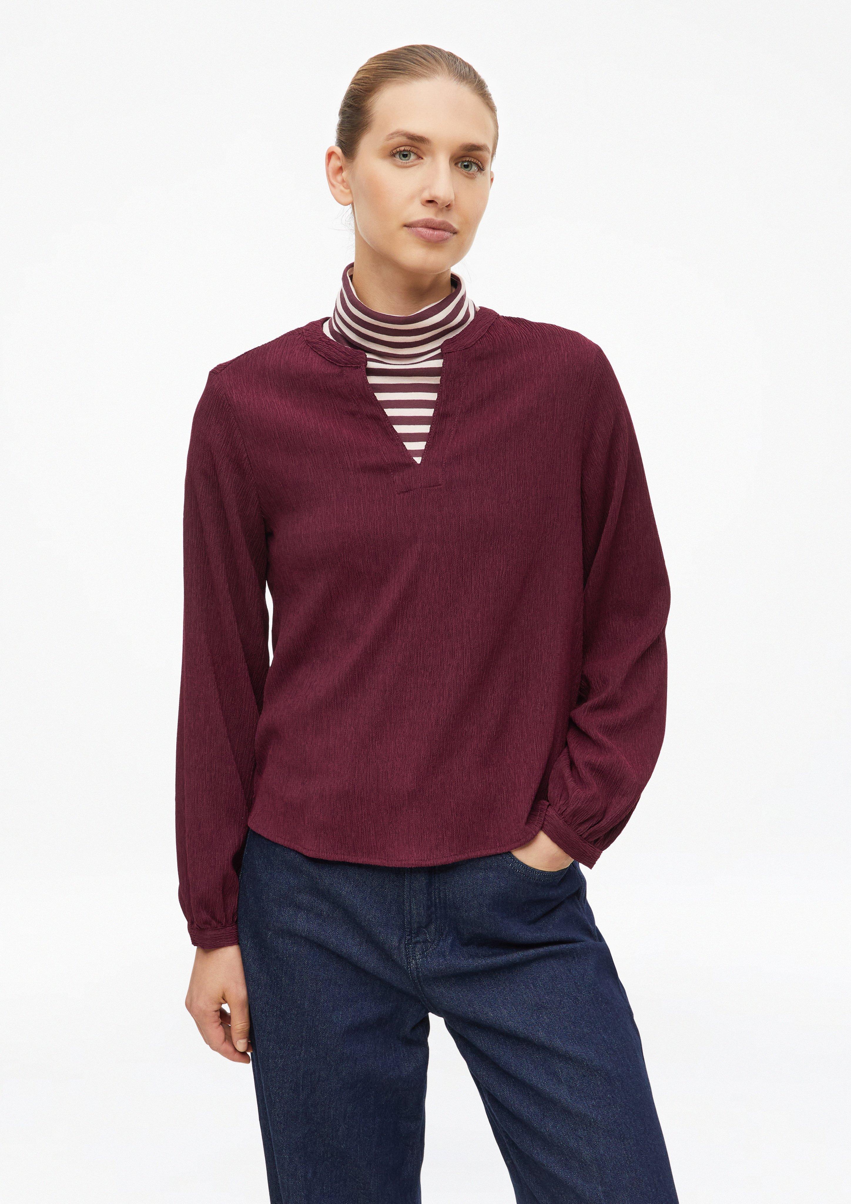 Damen Strukturierte Bluse in rot von s.Oliver