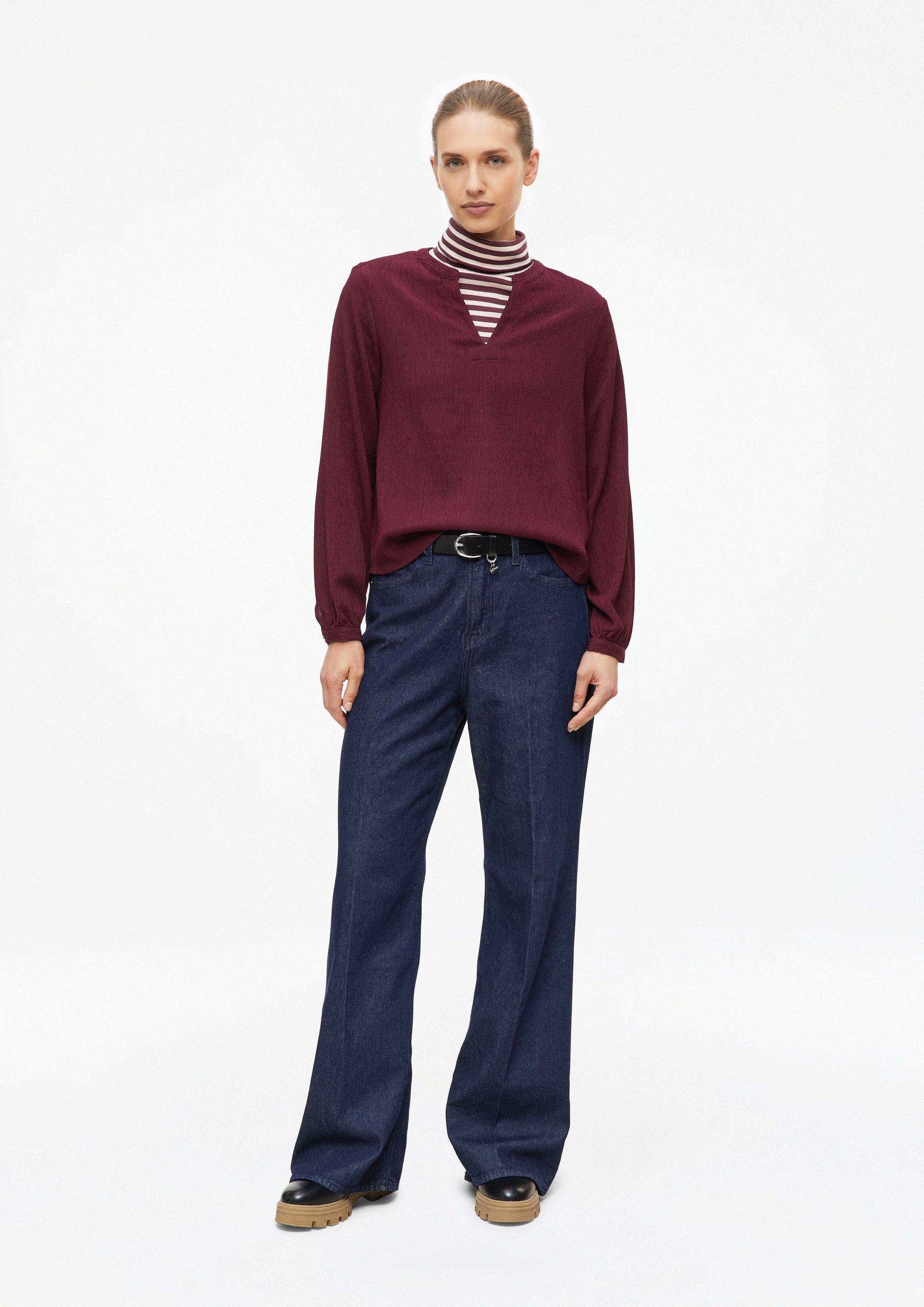 Damen Strukturierte Bluse in rot von s.Oliver