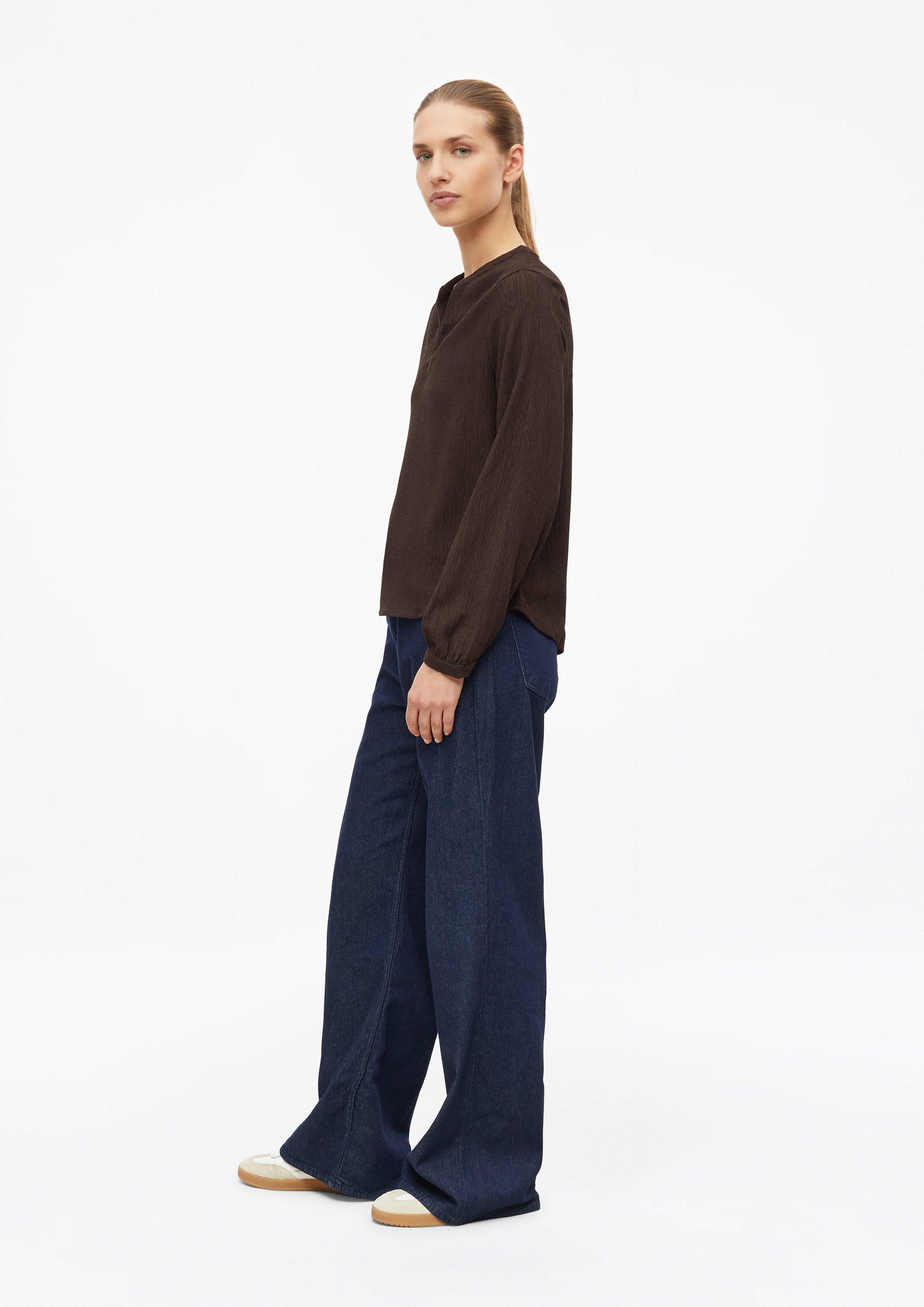 Damen Strukturierte Bluse in braun von s.Oliver