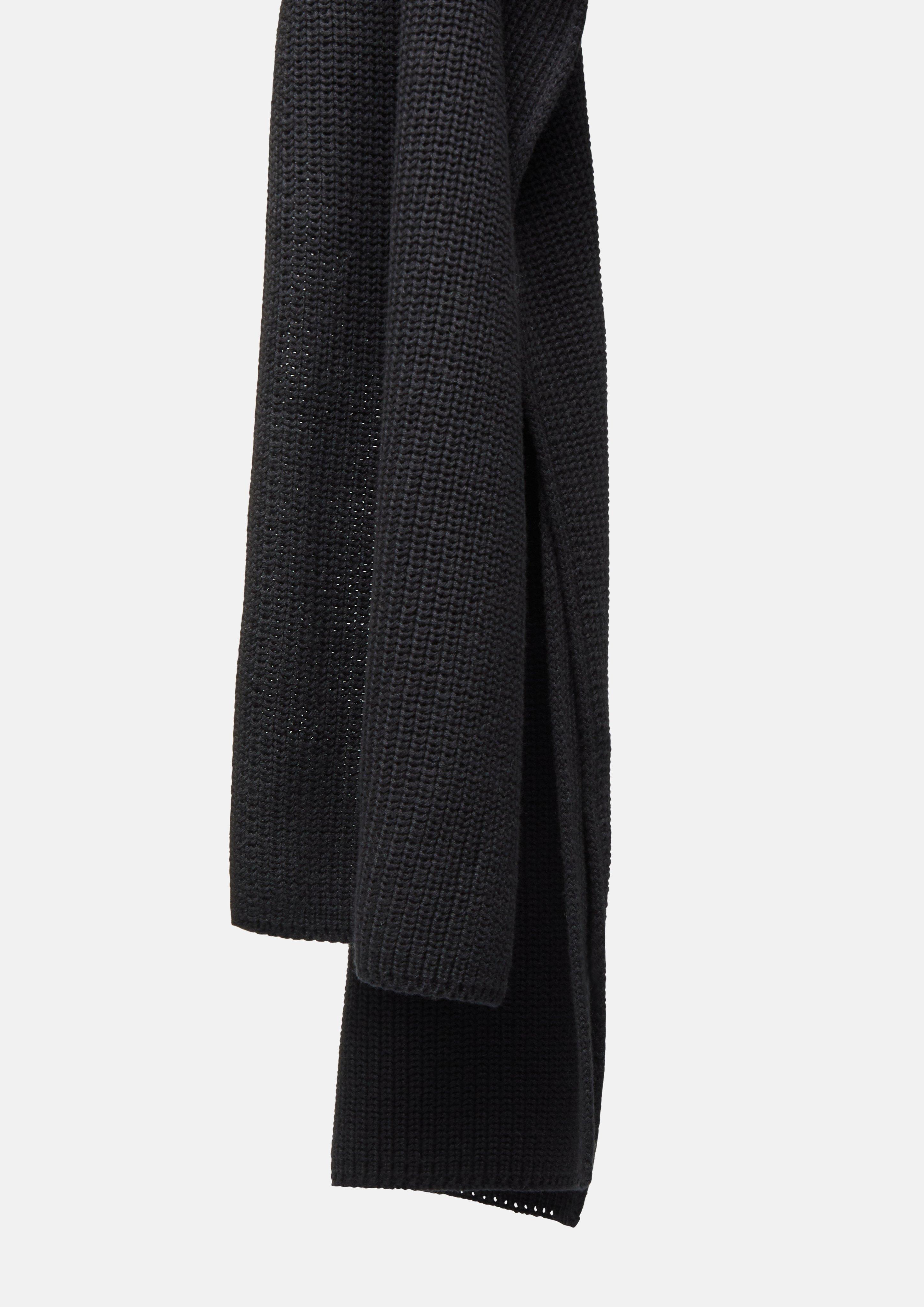 Hommes Foulard en noir de s.Oliver