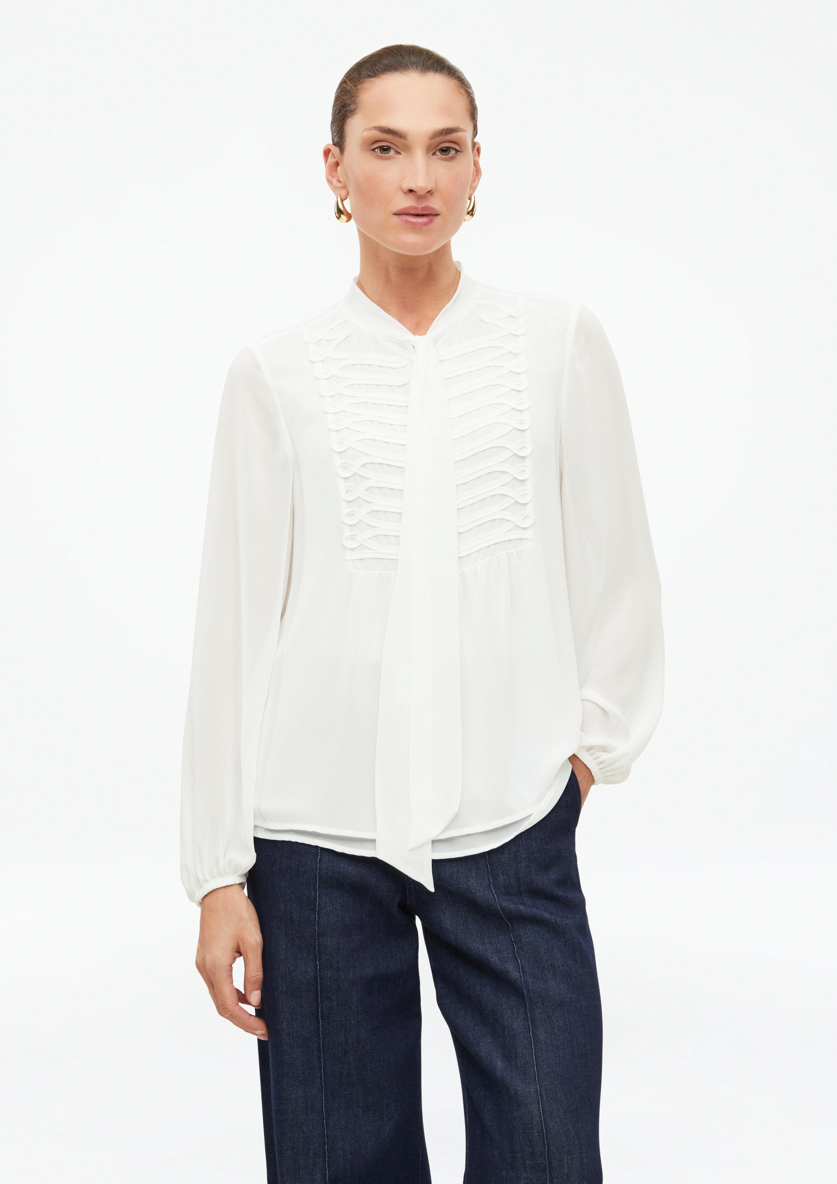 Bluse in crème van s.Oliver BLACK LABEL