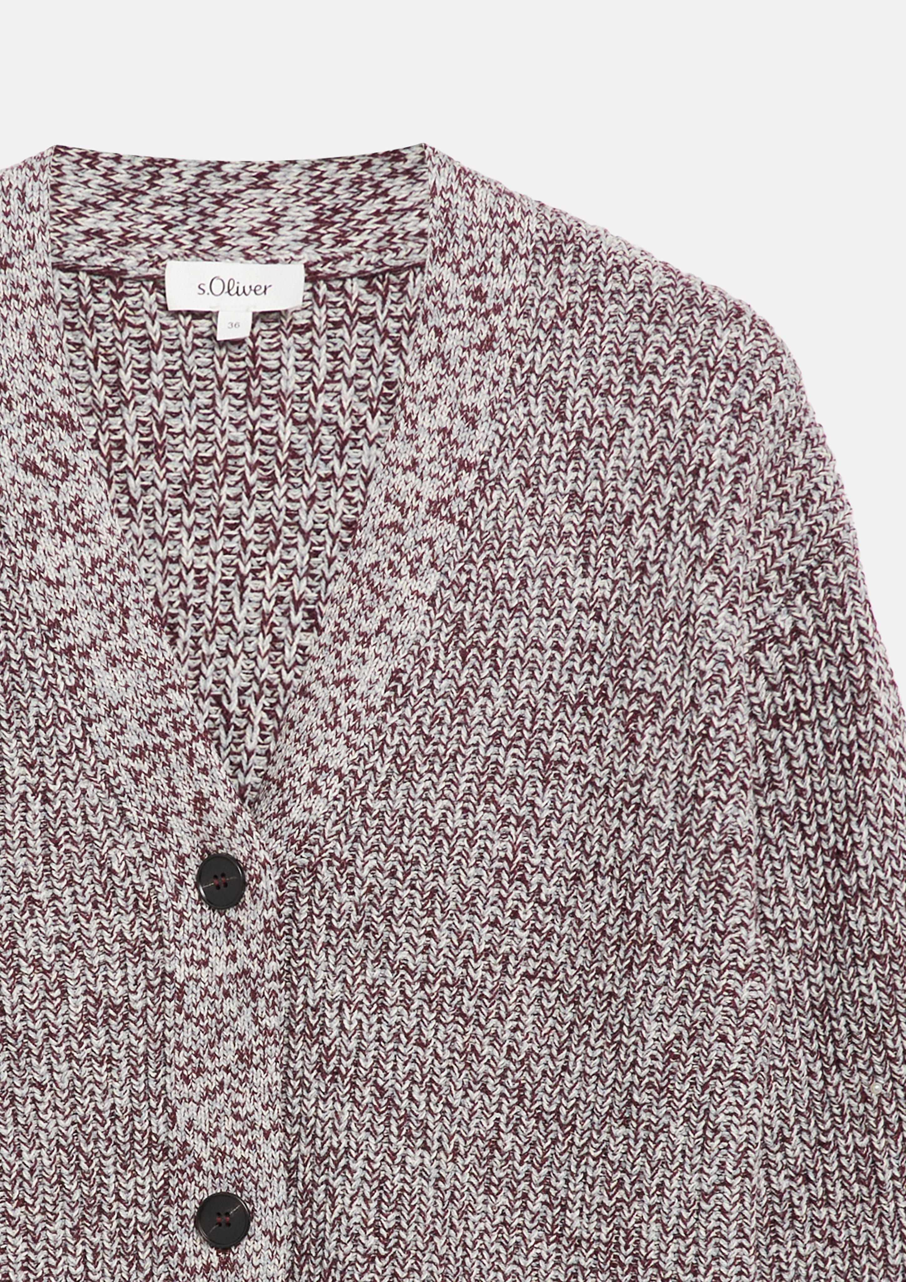 Women Cardigan in red by s.Oliver