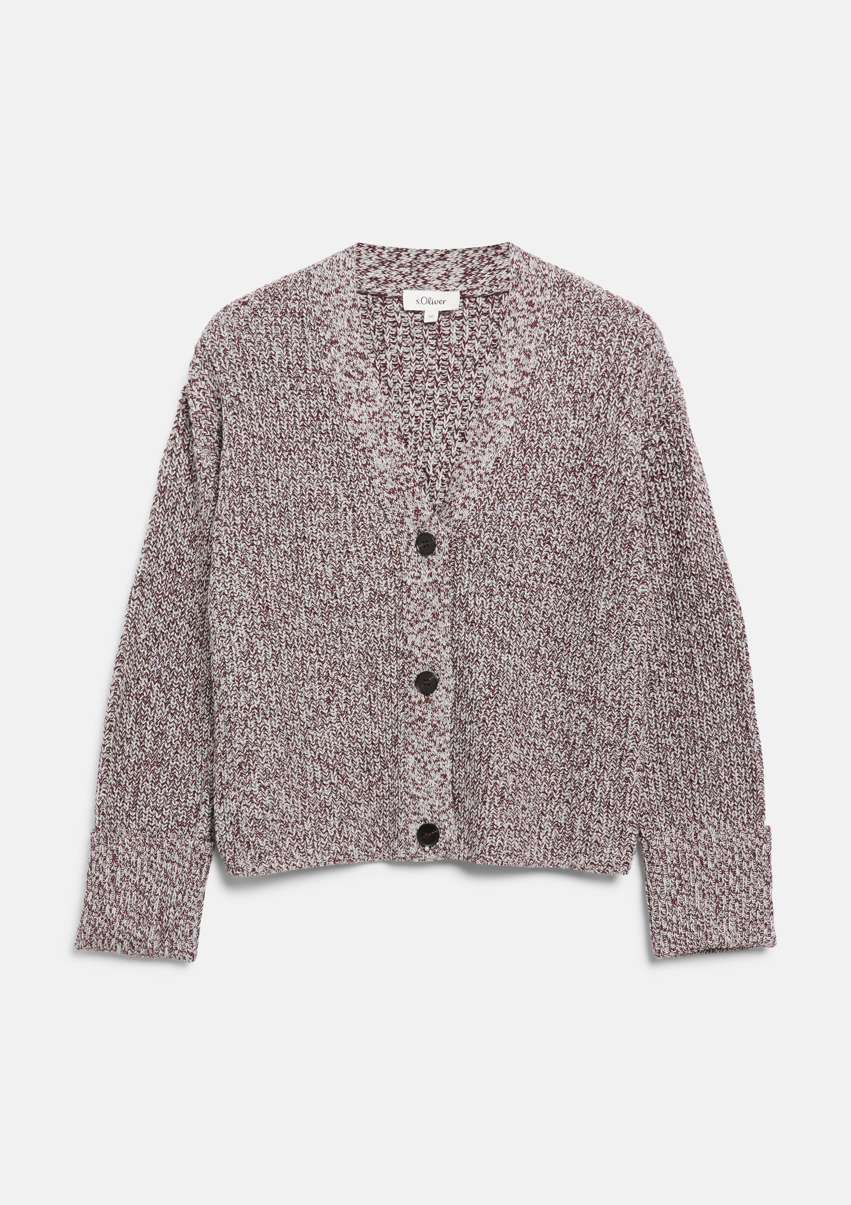 Women Cardigan in red by s.Oliver