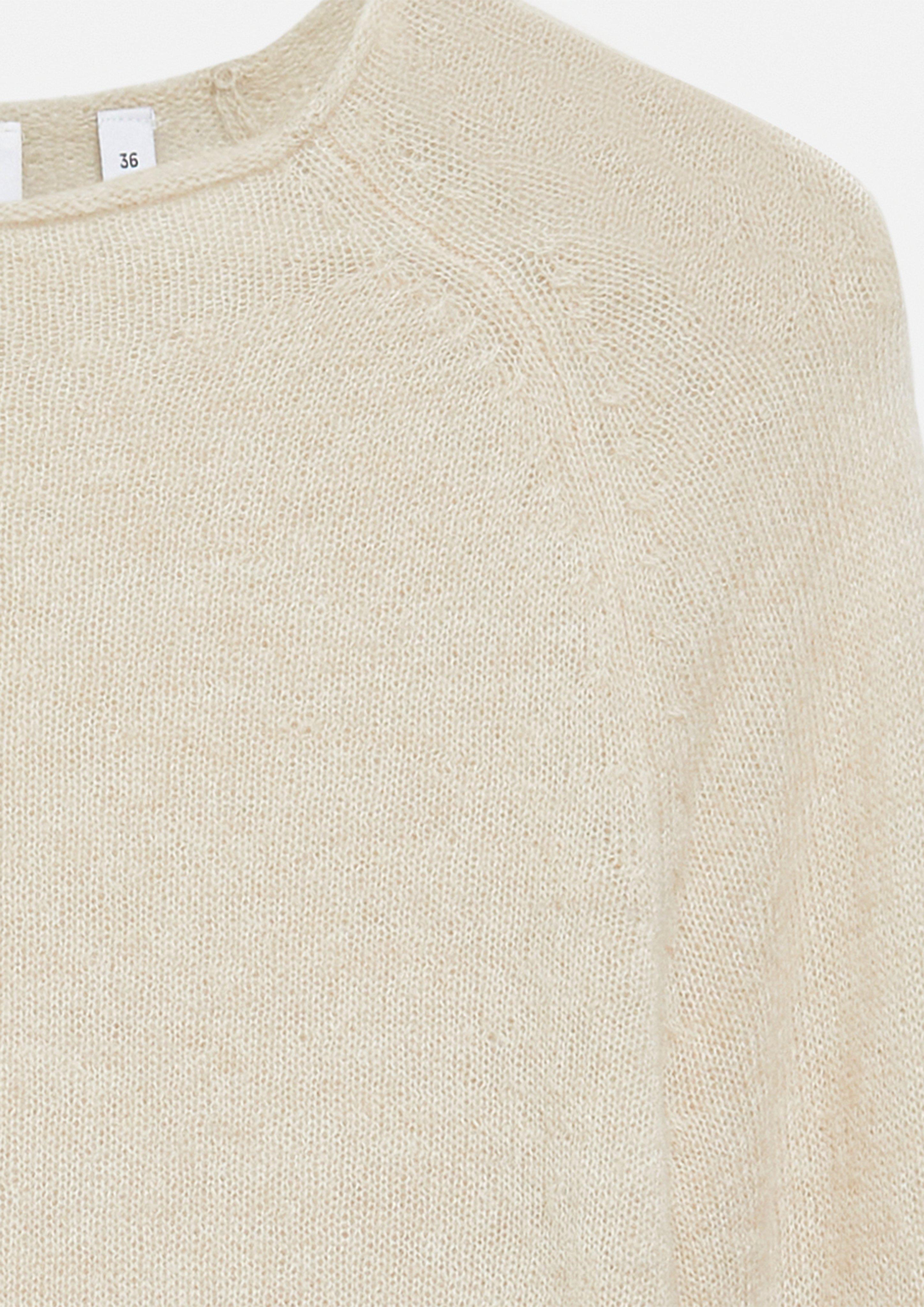 Lightweight Alpaca-Blend Sweater in beige by COMMA