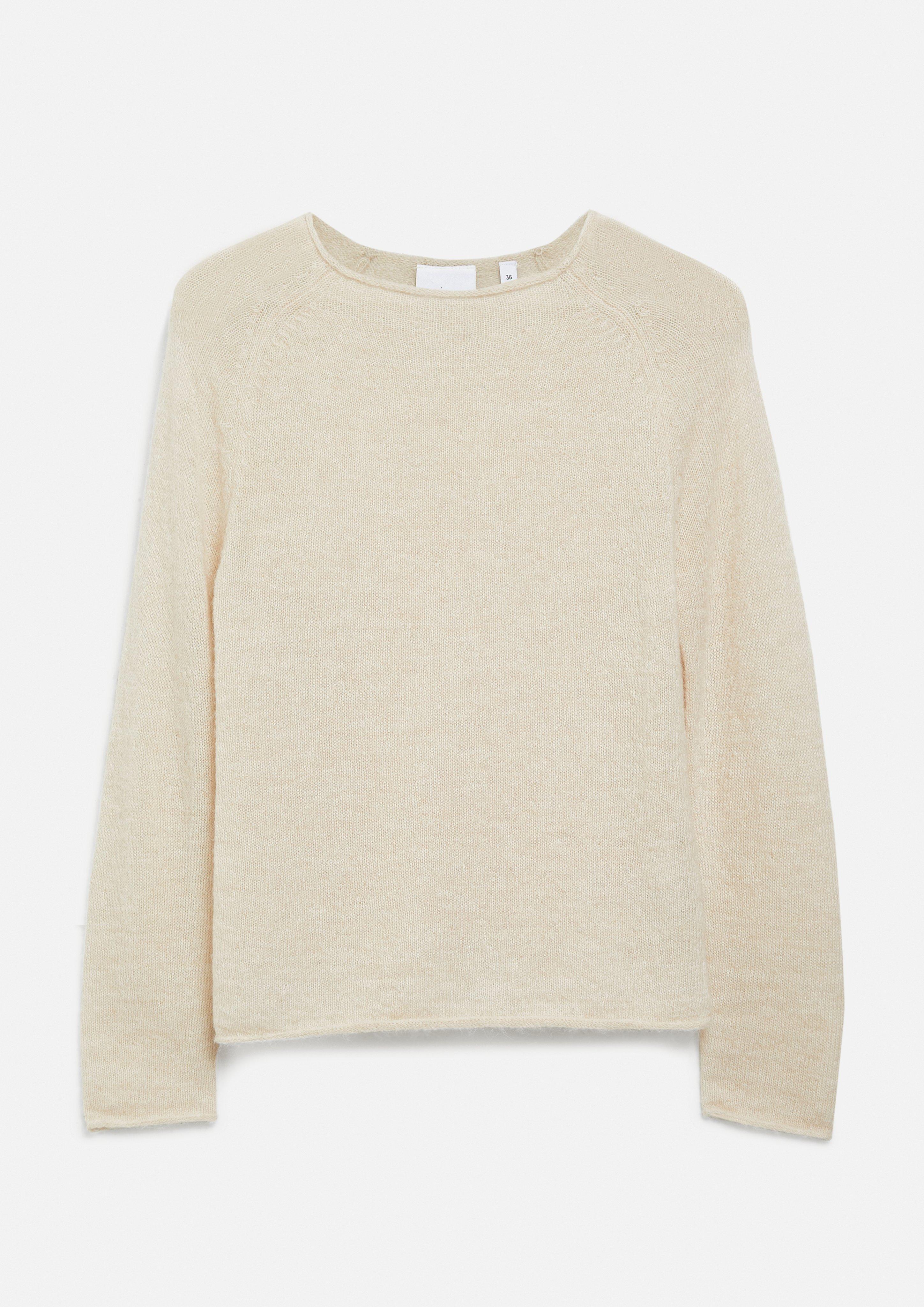 Knitted pullover in beige by COMMA