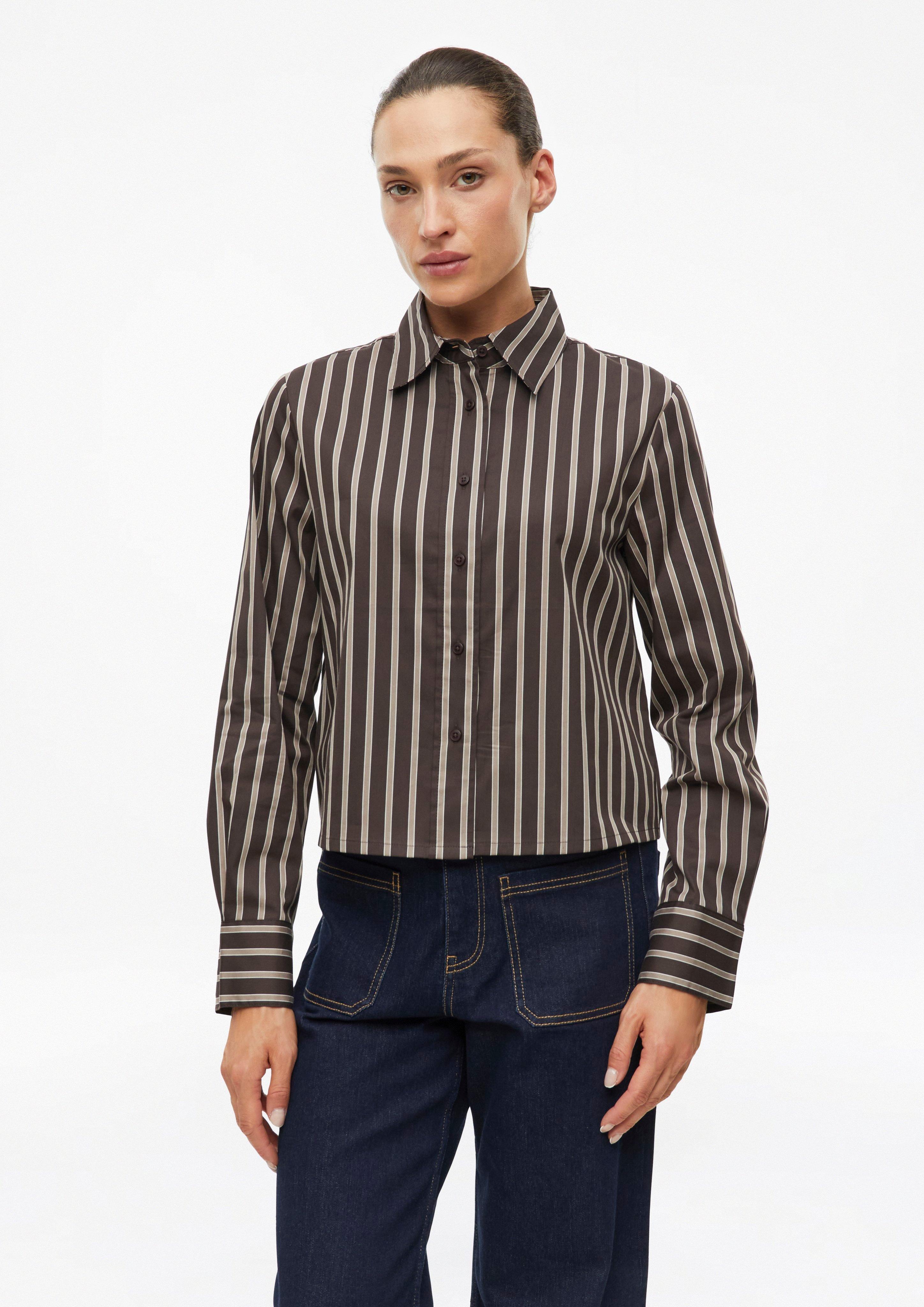 Blouse en marron foncé de s.Oliver BLACK LABEL