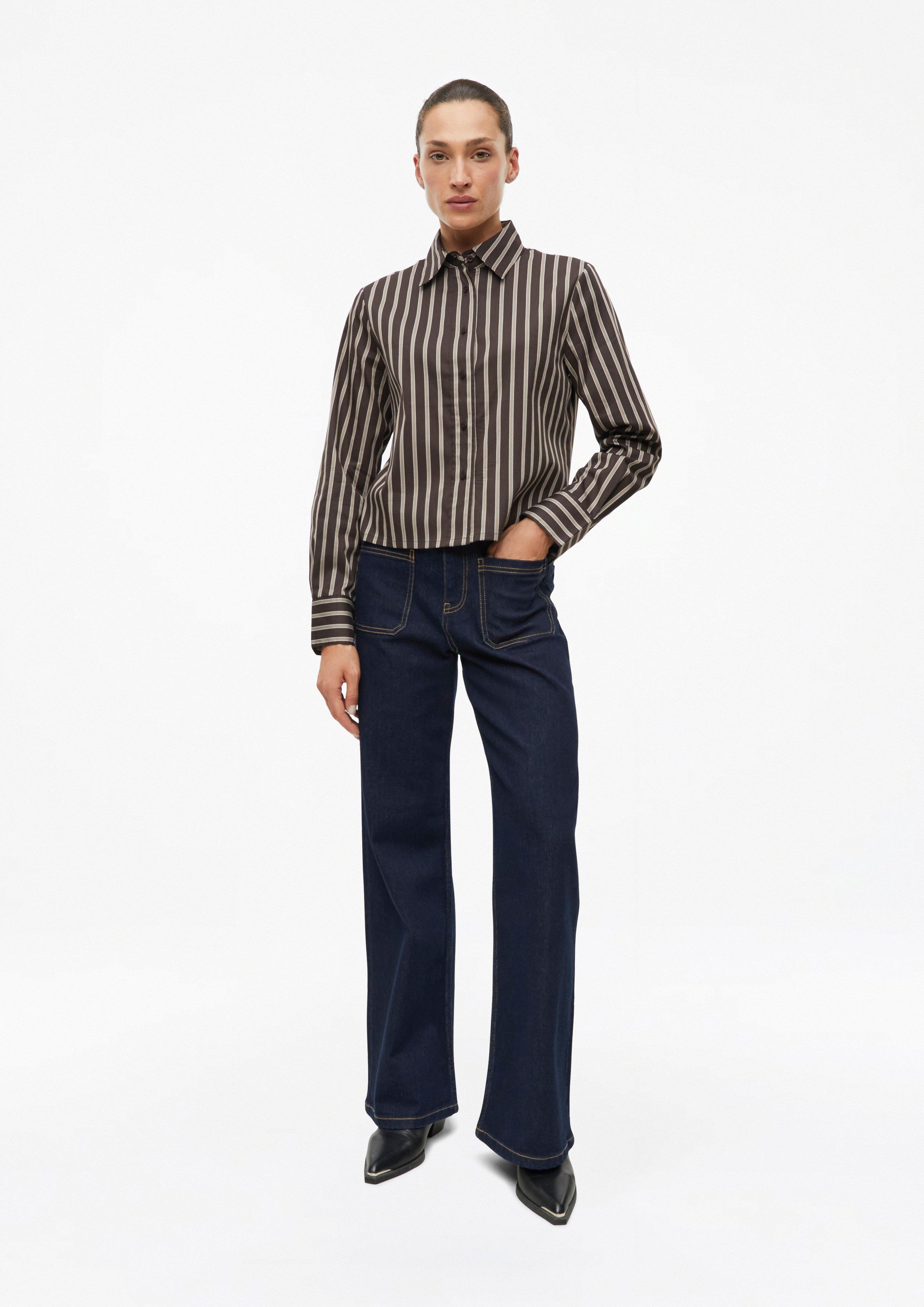Femmes Blouse en brun de s.Oliver BLACK LABEL