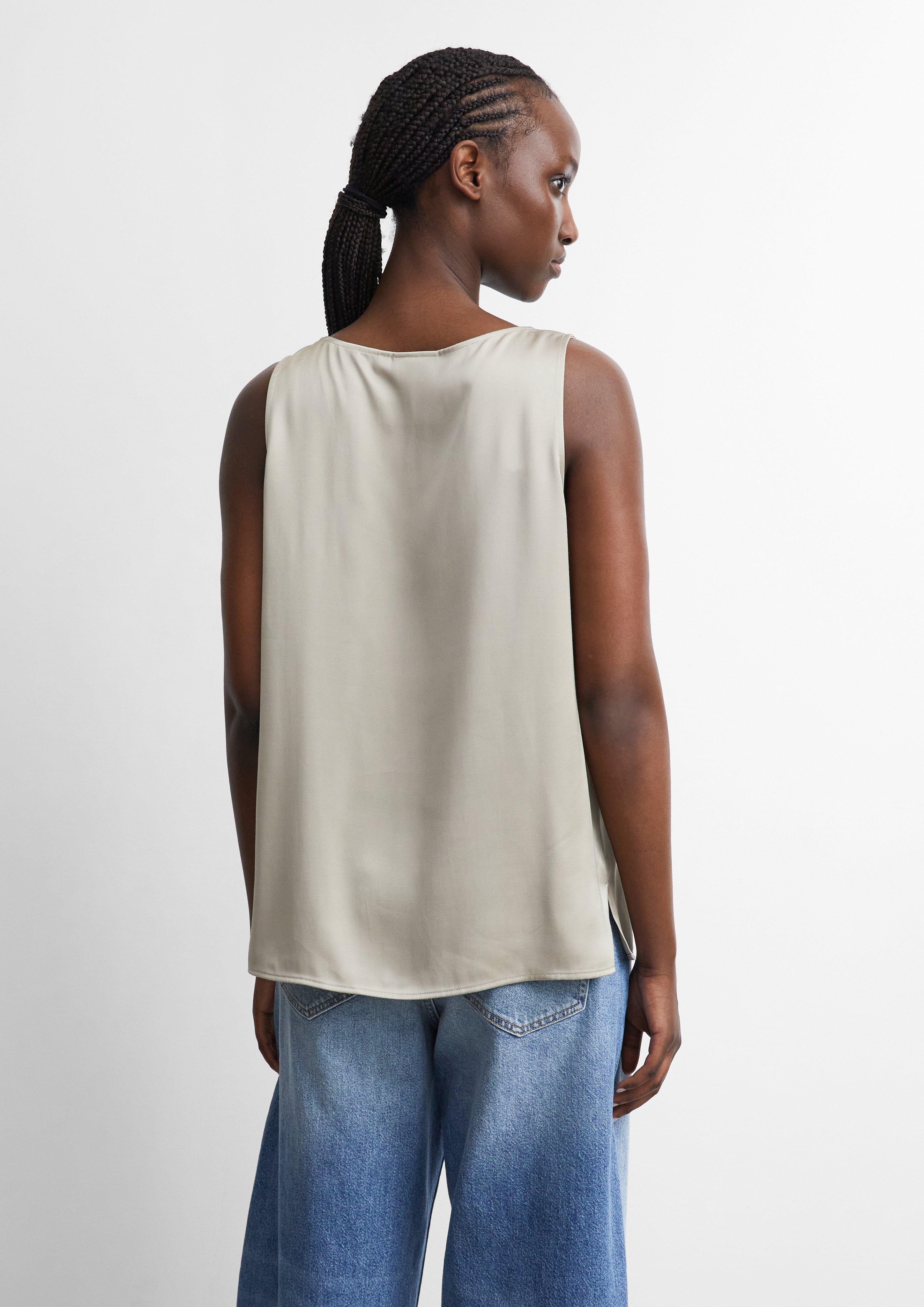 Blouse in beige by COMMA