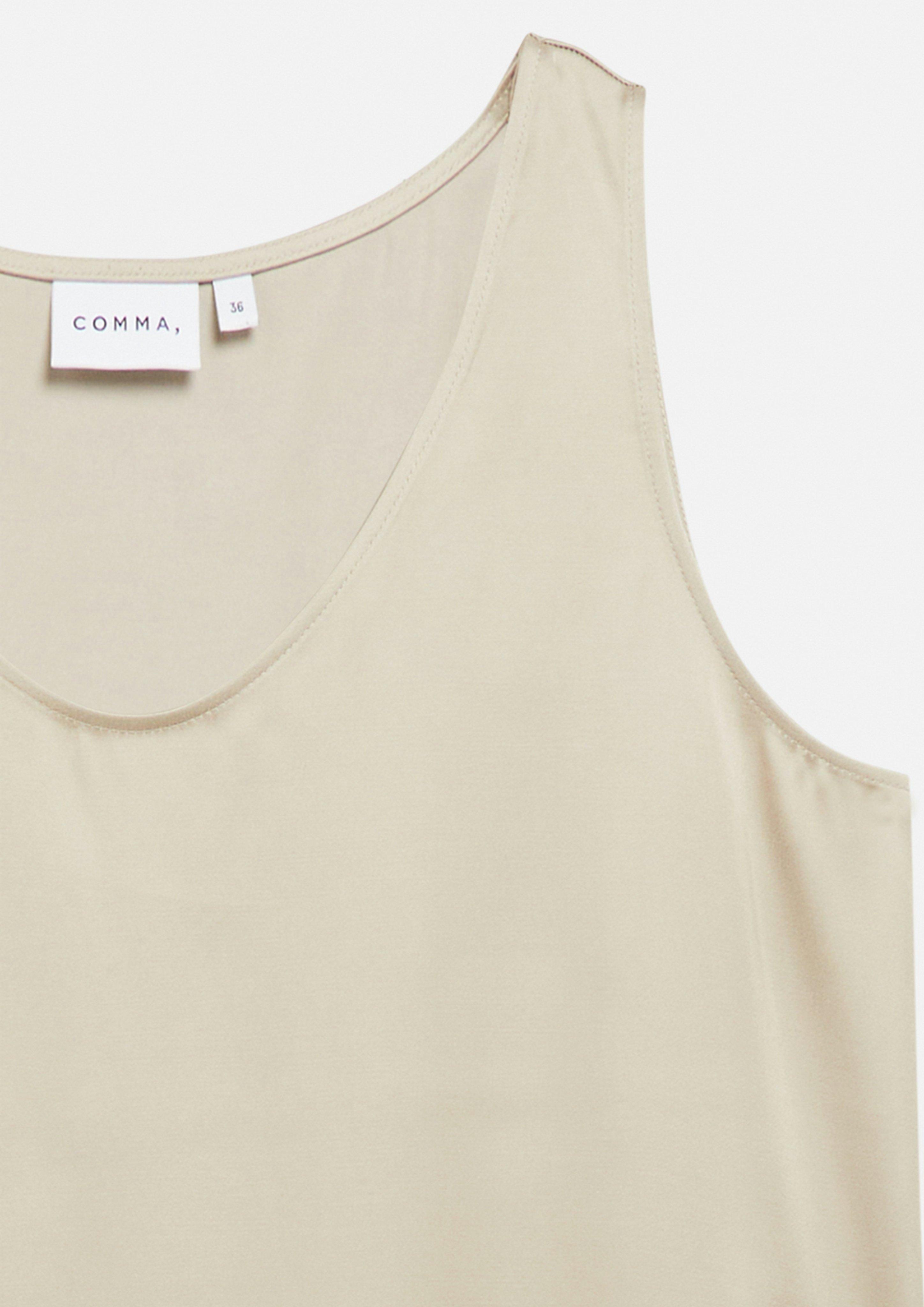 Blouse in beige by COMMA
