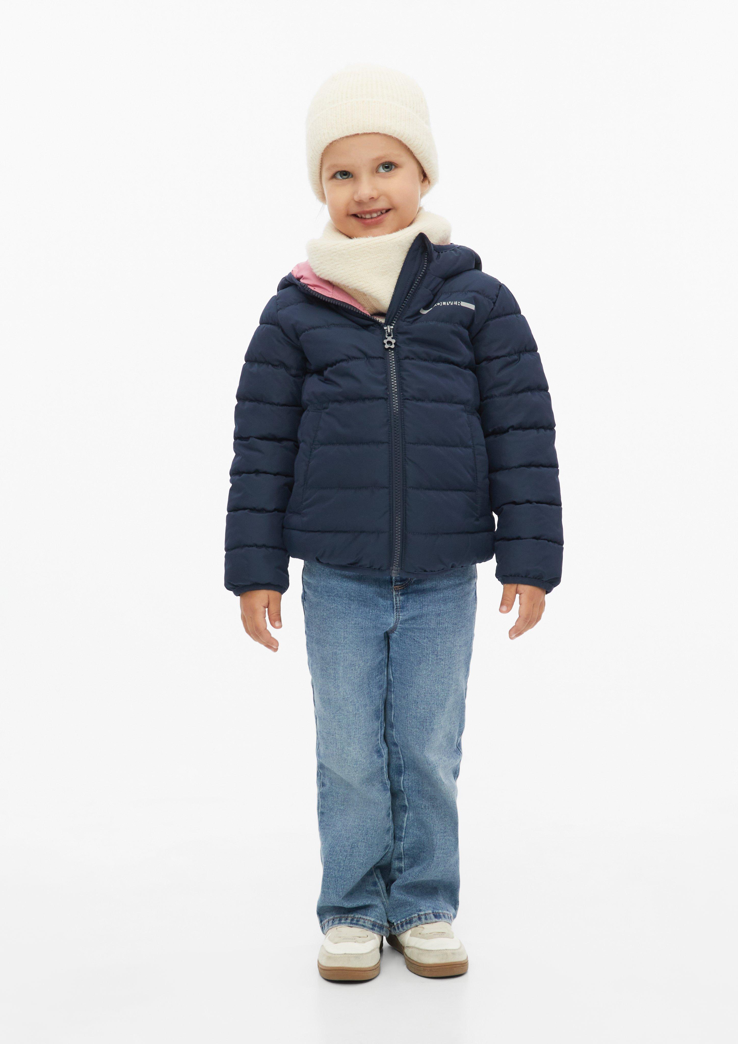 Kinder Kuschelige Rippstrick-Mütze in beige von s.Oliver
