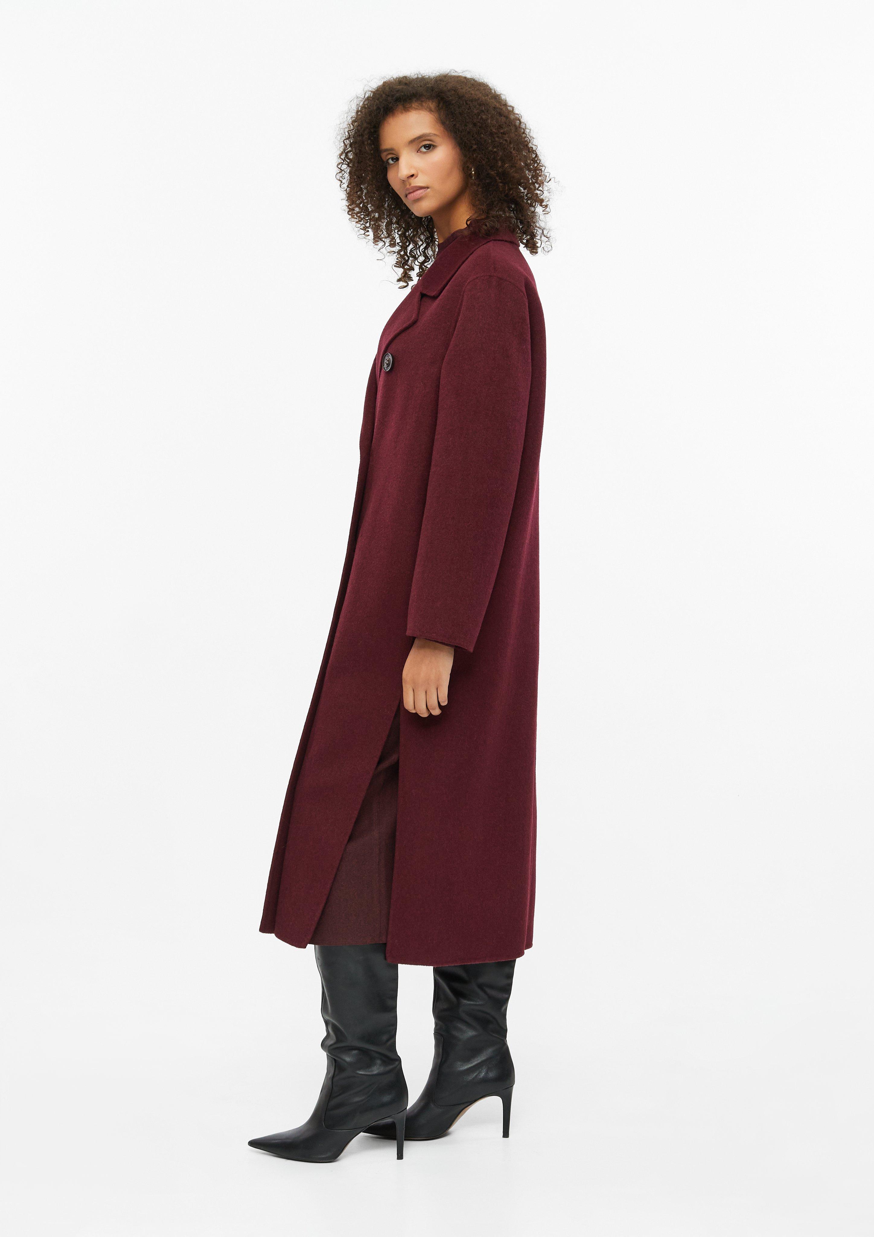 Damen Doubleface-Mantel im Relaxed Fit in rot von s.Oliver BLACK LABEL