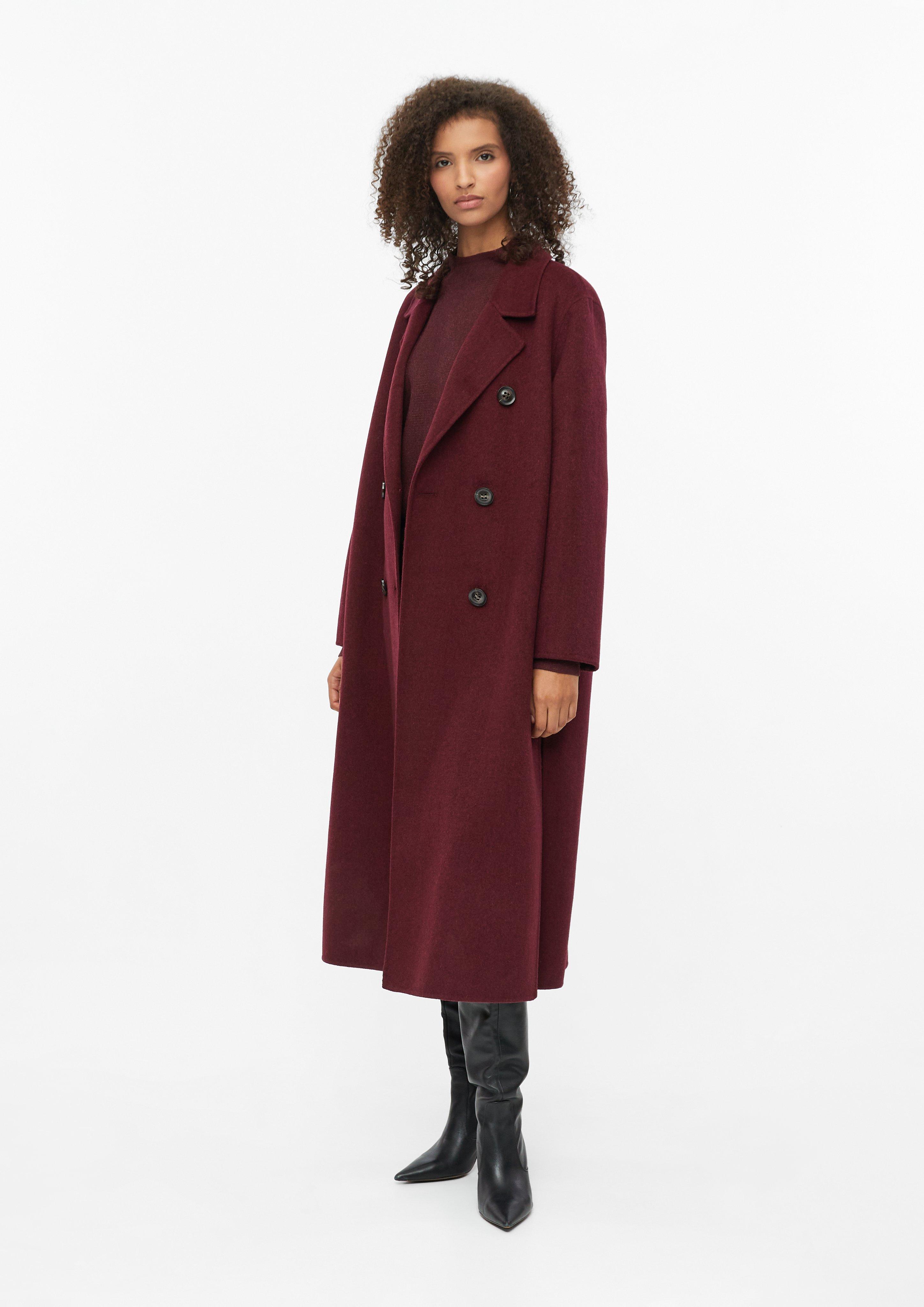 Damen Doubleface-Mantel im Relaxed Fit in rot von s.Oliver BLACK LABEL