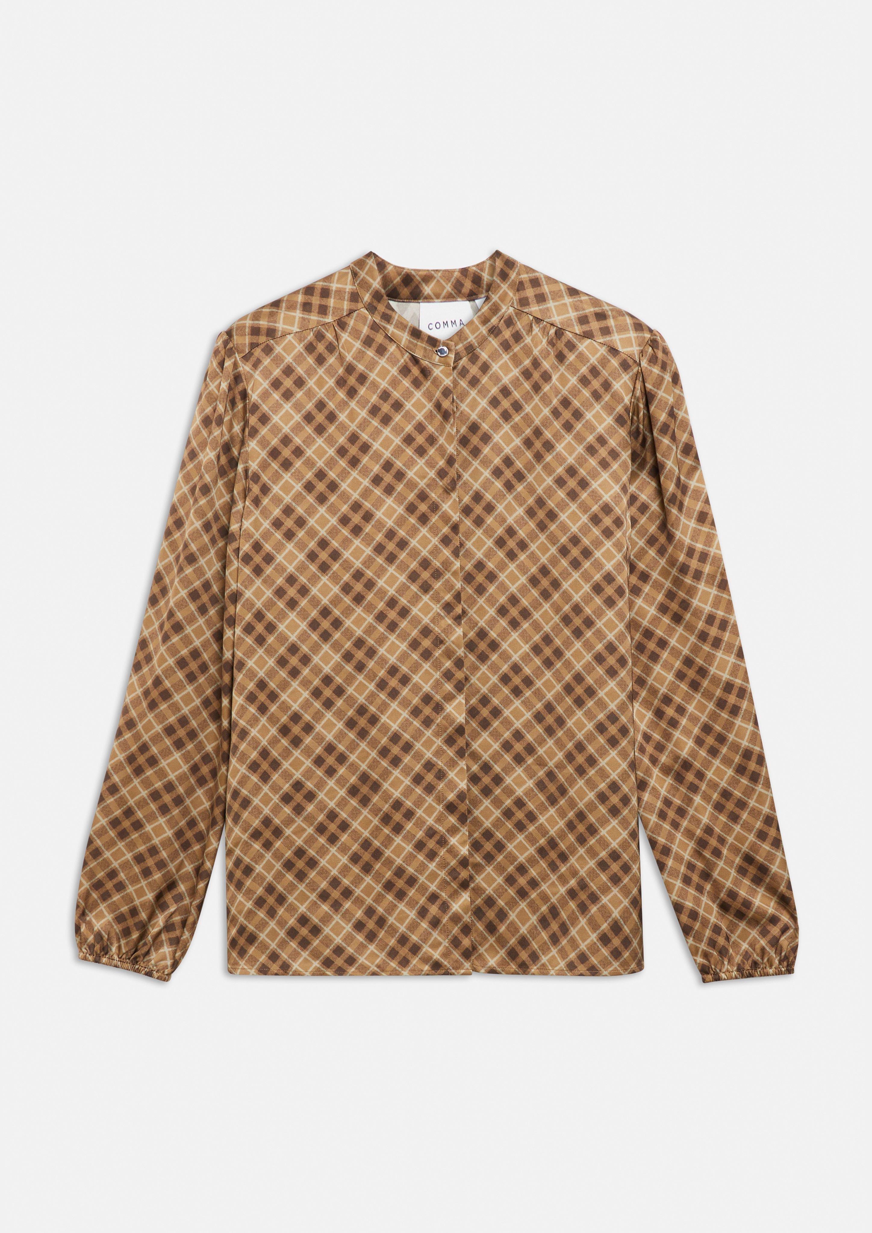 Blouse in brown by COMMA