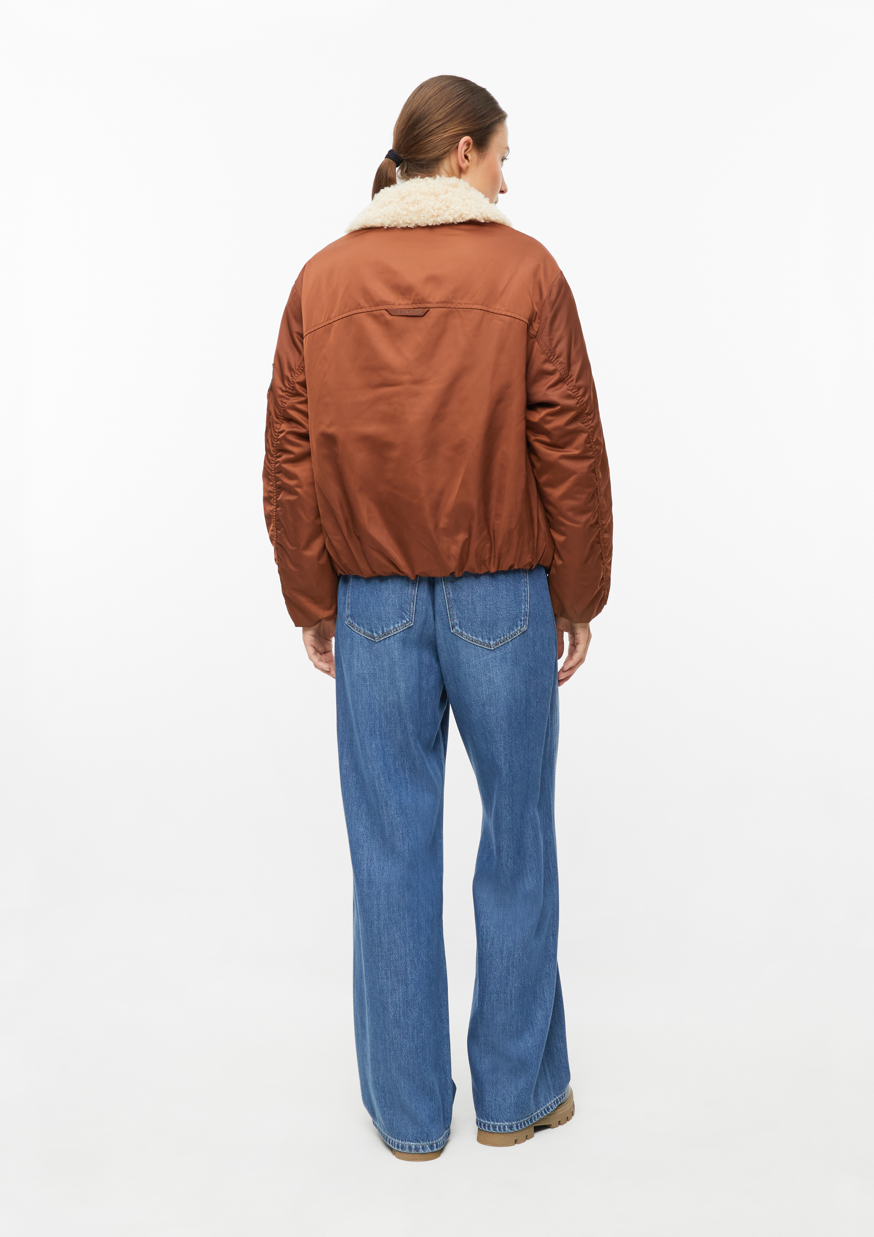 Women Jacket in orange by s.Oliver