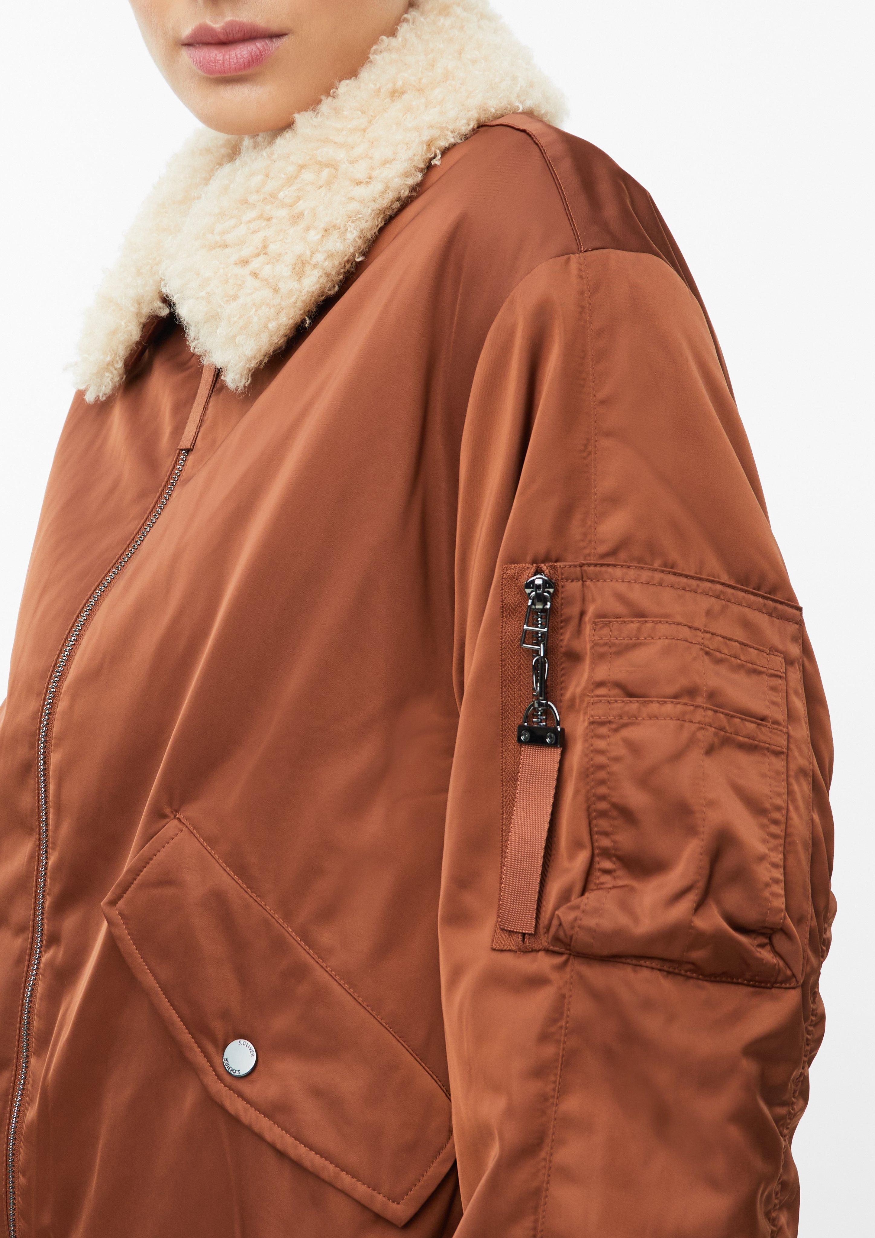 Women Jacket in orange by s.Oliver