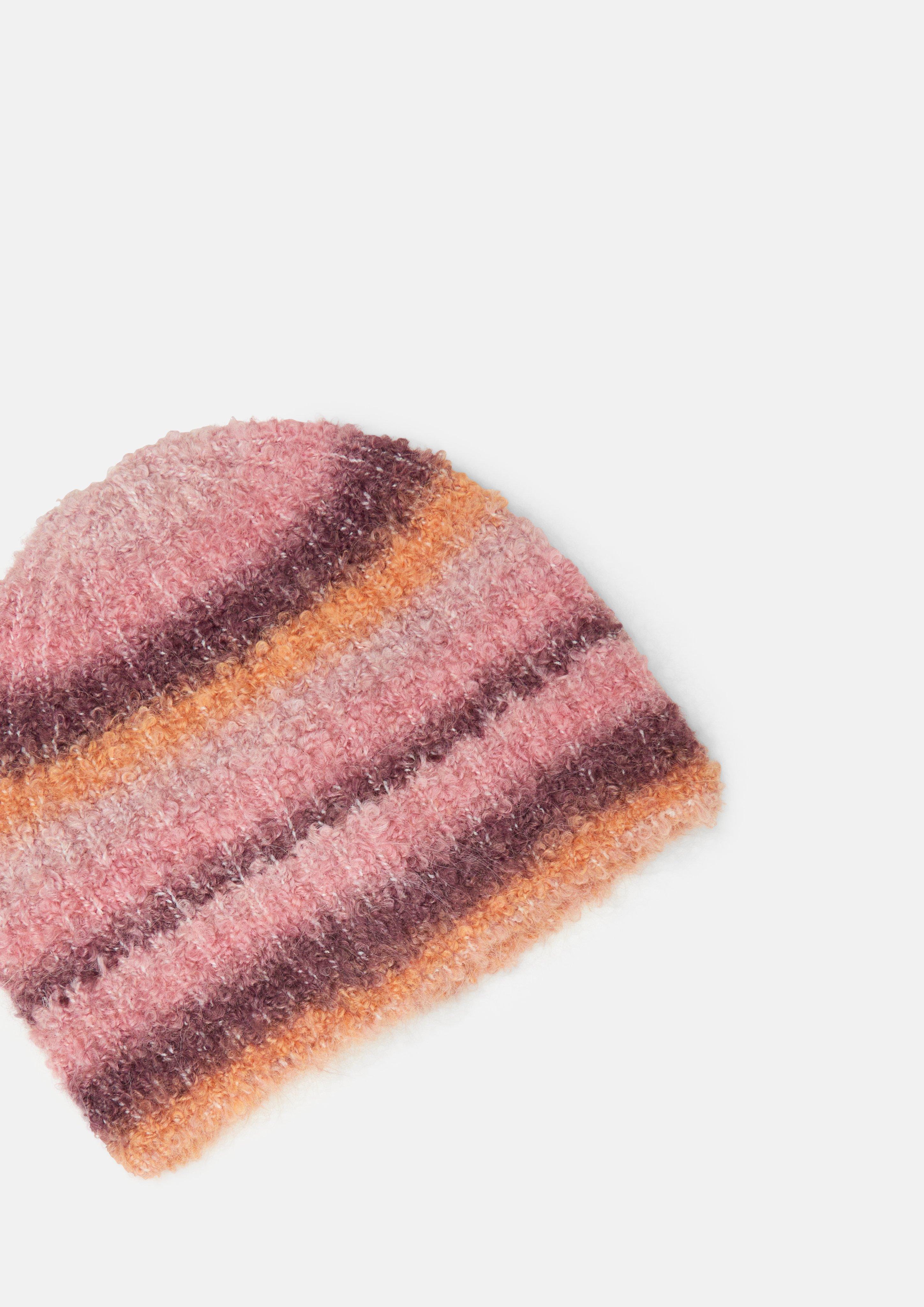 Junior Muts met kleurverloop en fleece-inzetstuk in roze van s.Oliver