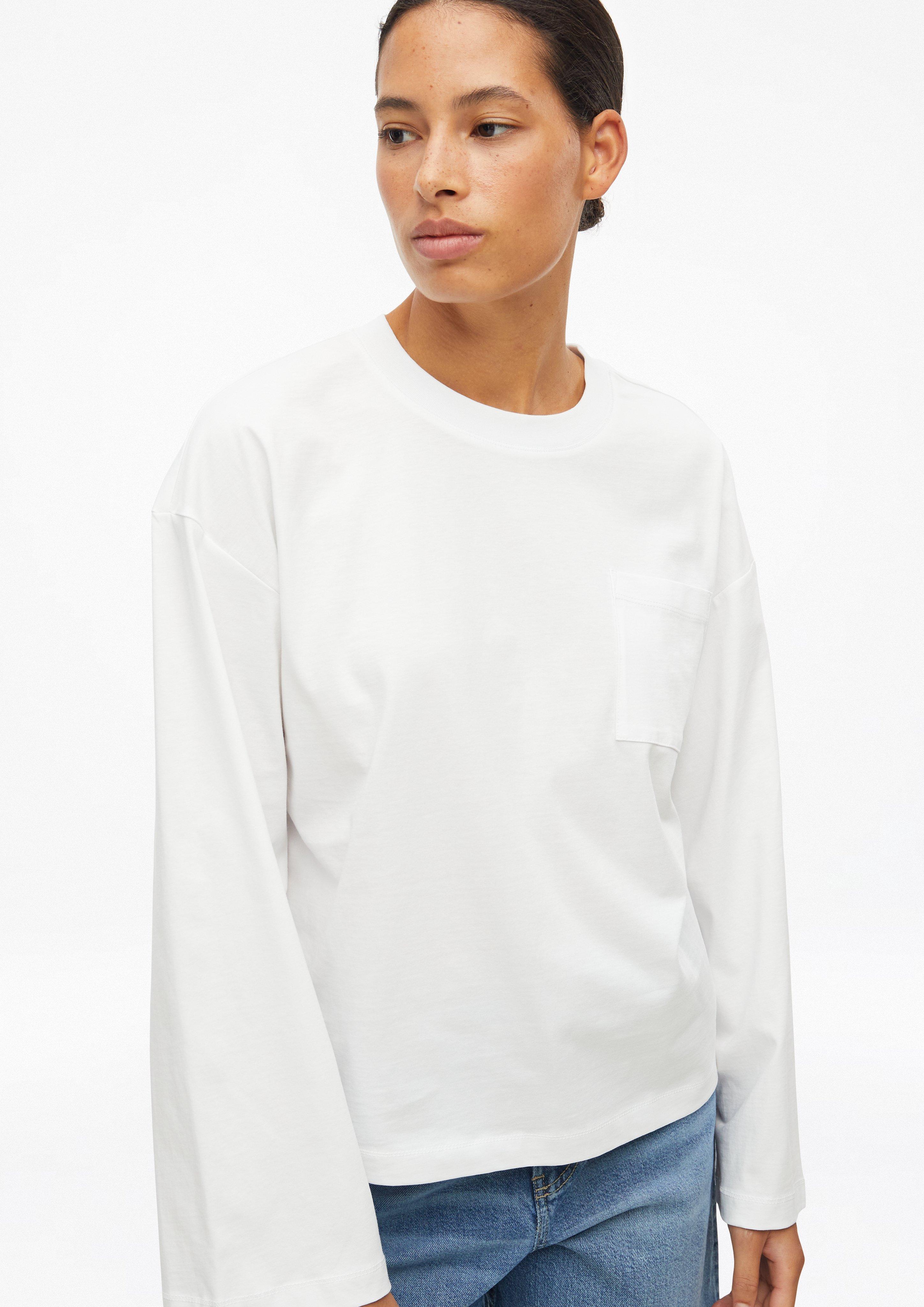 Femmes T-shirt à manches larges en blanc de s.Oliver