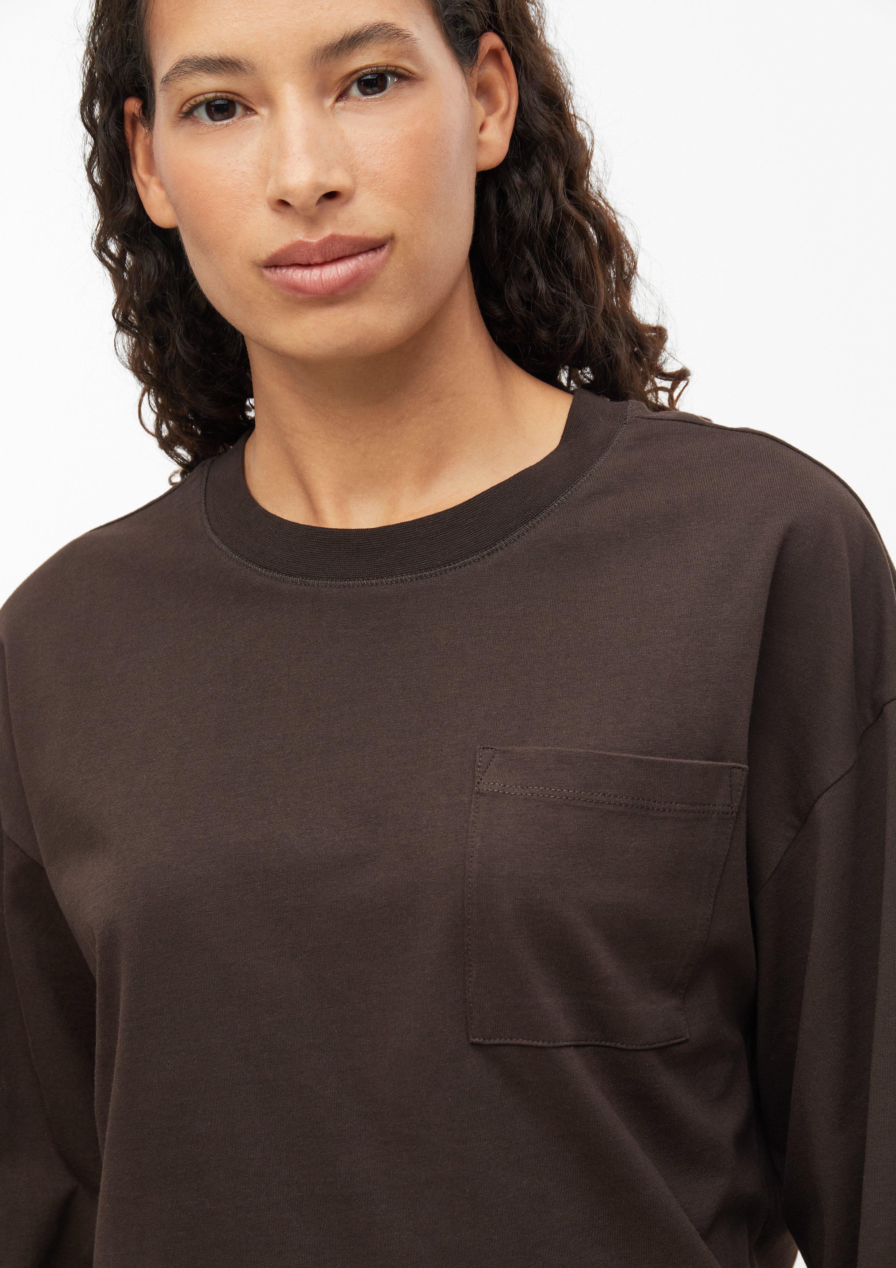 Femmes T-shirt à manches larges en brun de s.Oliver