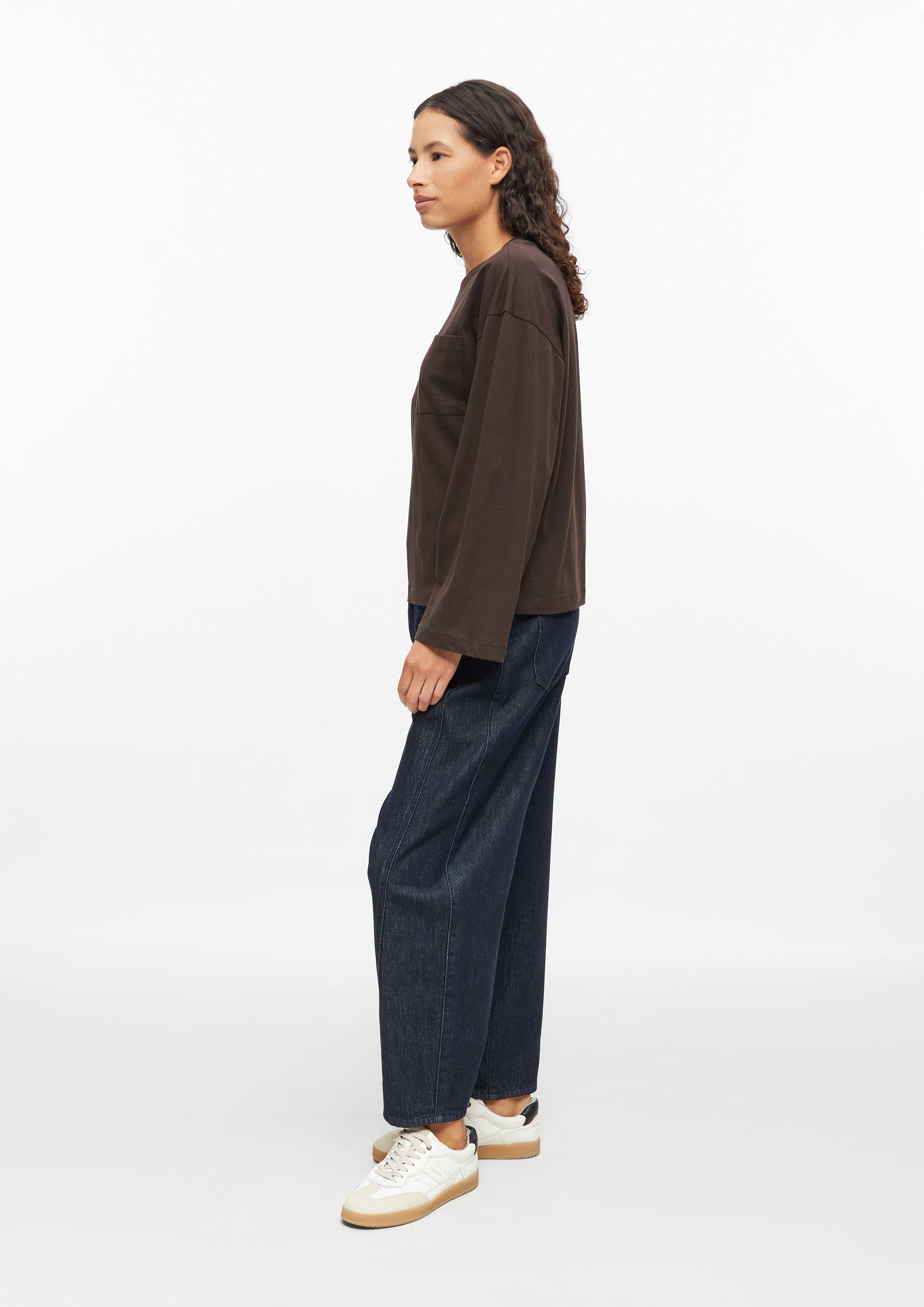 Femmes T-shirt à manches larges en brun de s.Oliver