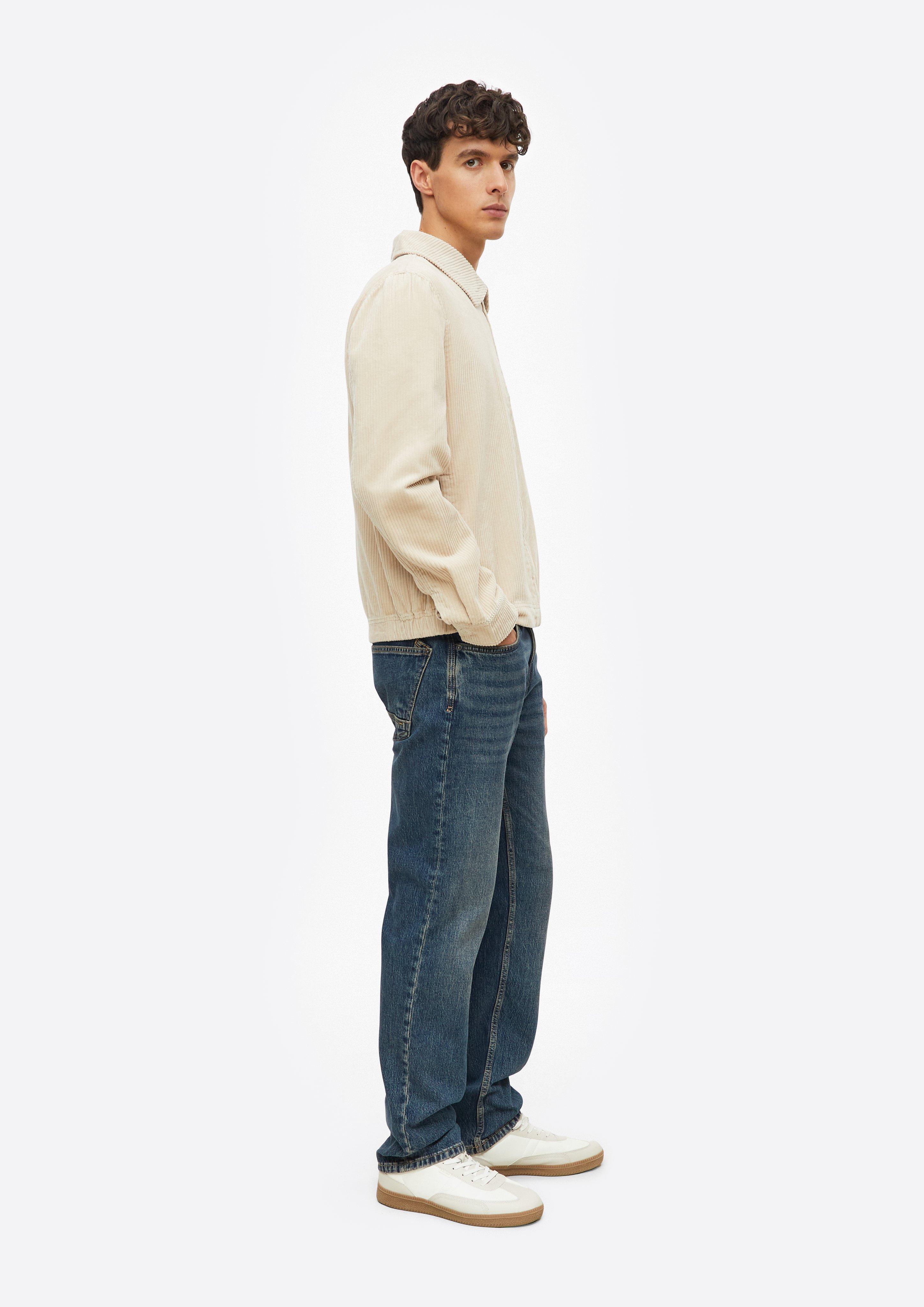 Hommes Veste en velours côtelé de coton en beige de s.Oliver