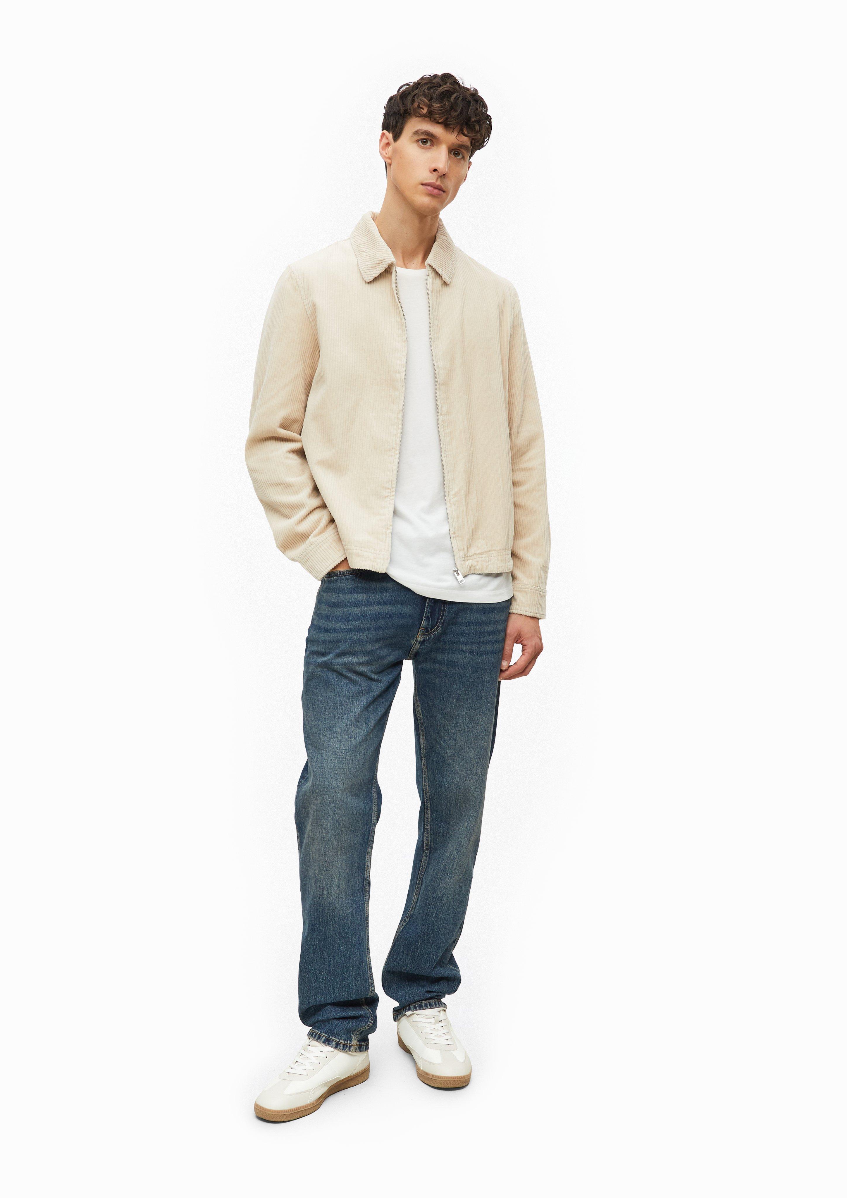 Hommes Veste en velours côtelé de coton en beige de s.Oliver