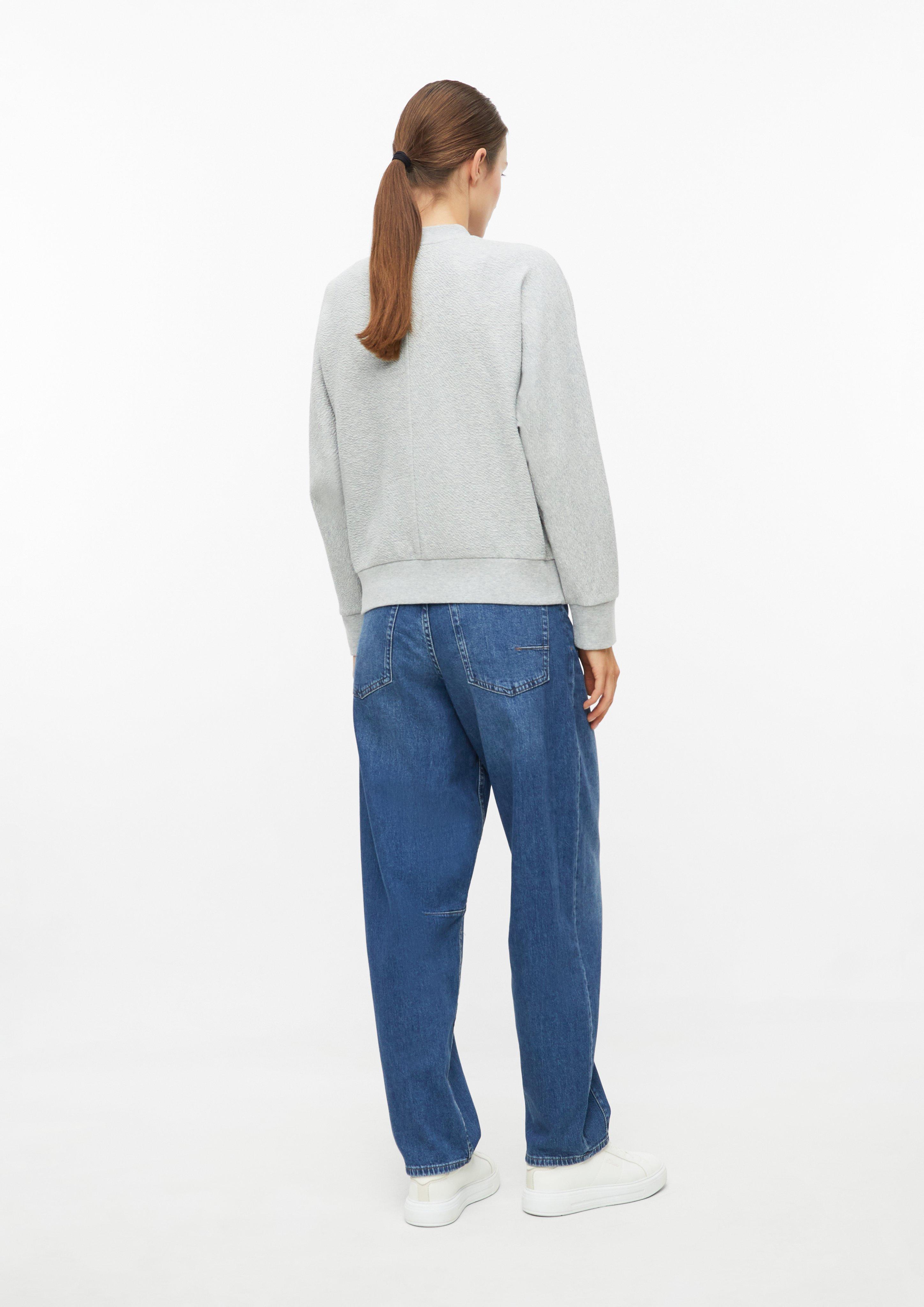 Dames Sweatshirt jas in grijs van s.Oliver