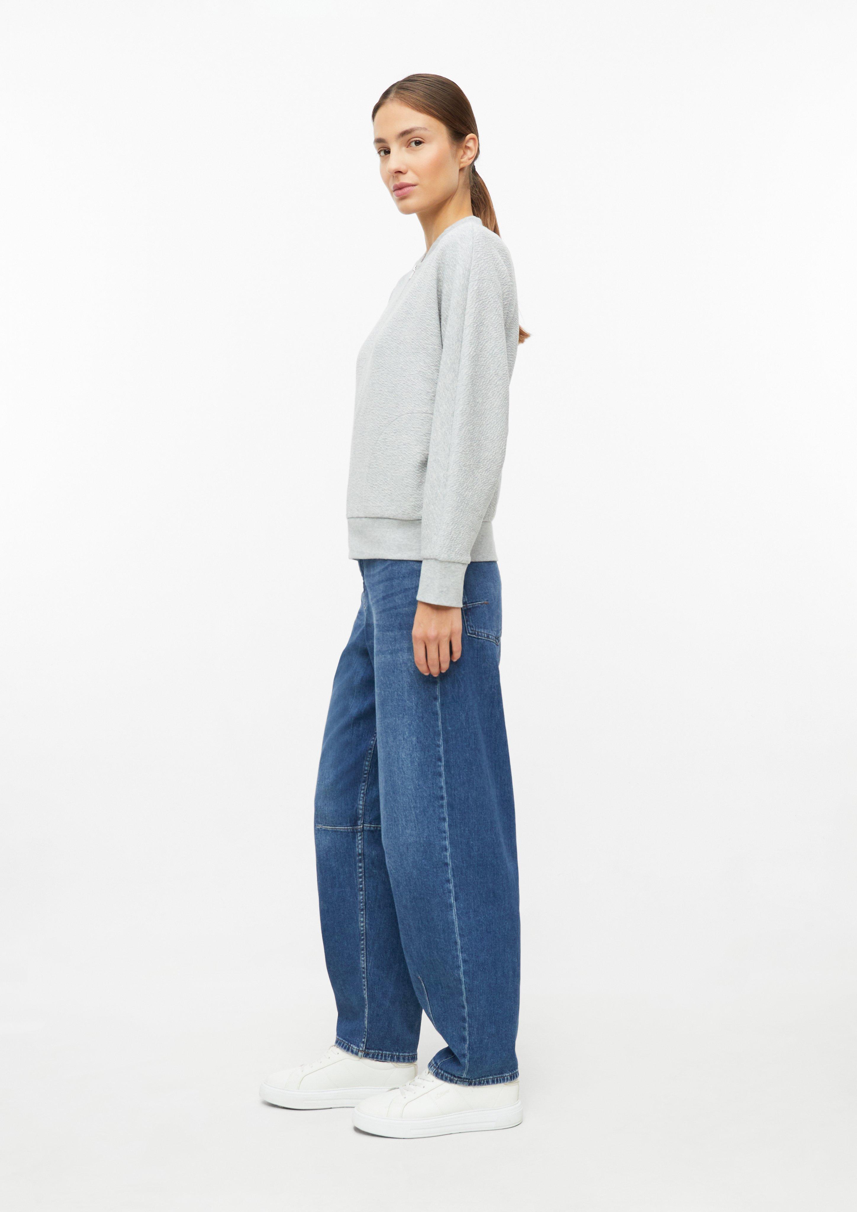 Dames Sweatshirt jas in grijs van s.Oliver