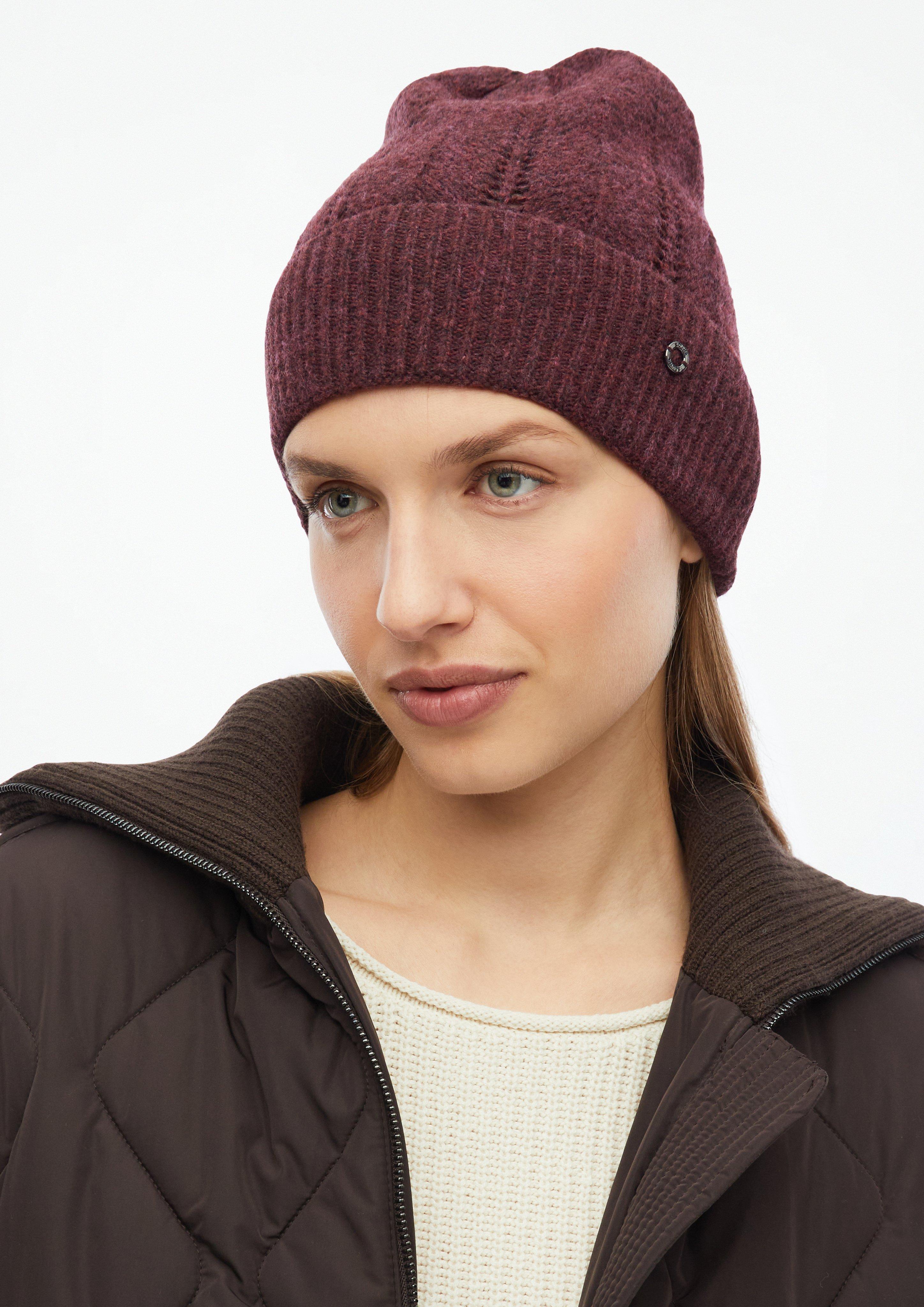 Femmes Casquette en rouge de s.Oliver