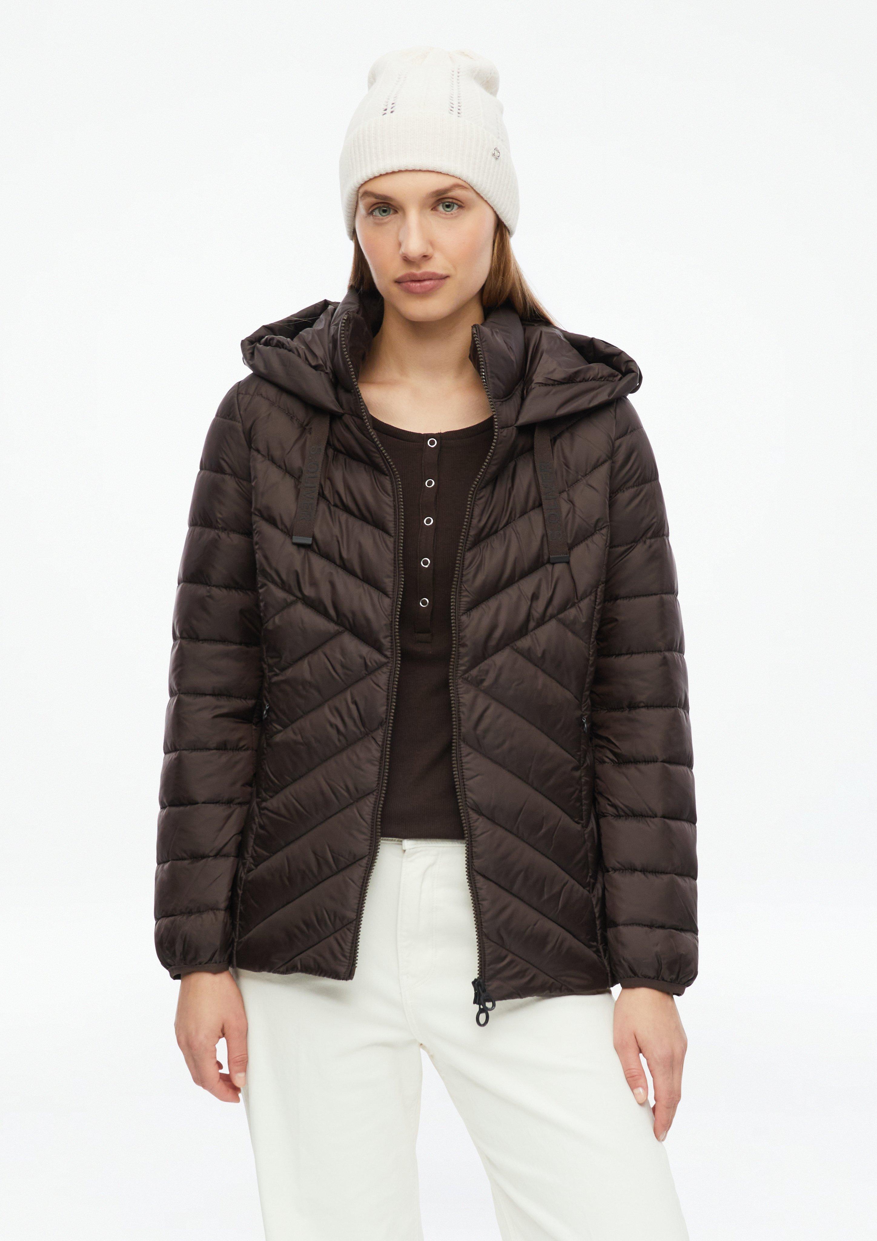 Women Ajour-Knit Beanie in beige by s.Oliver