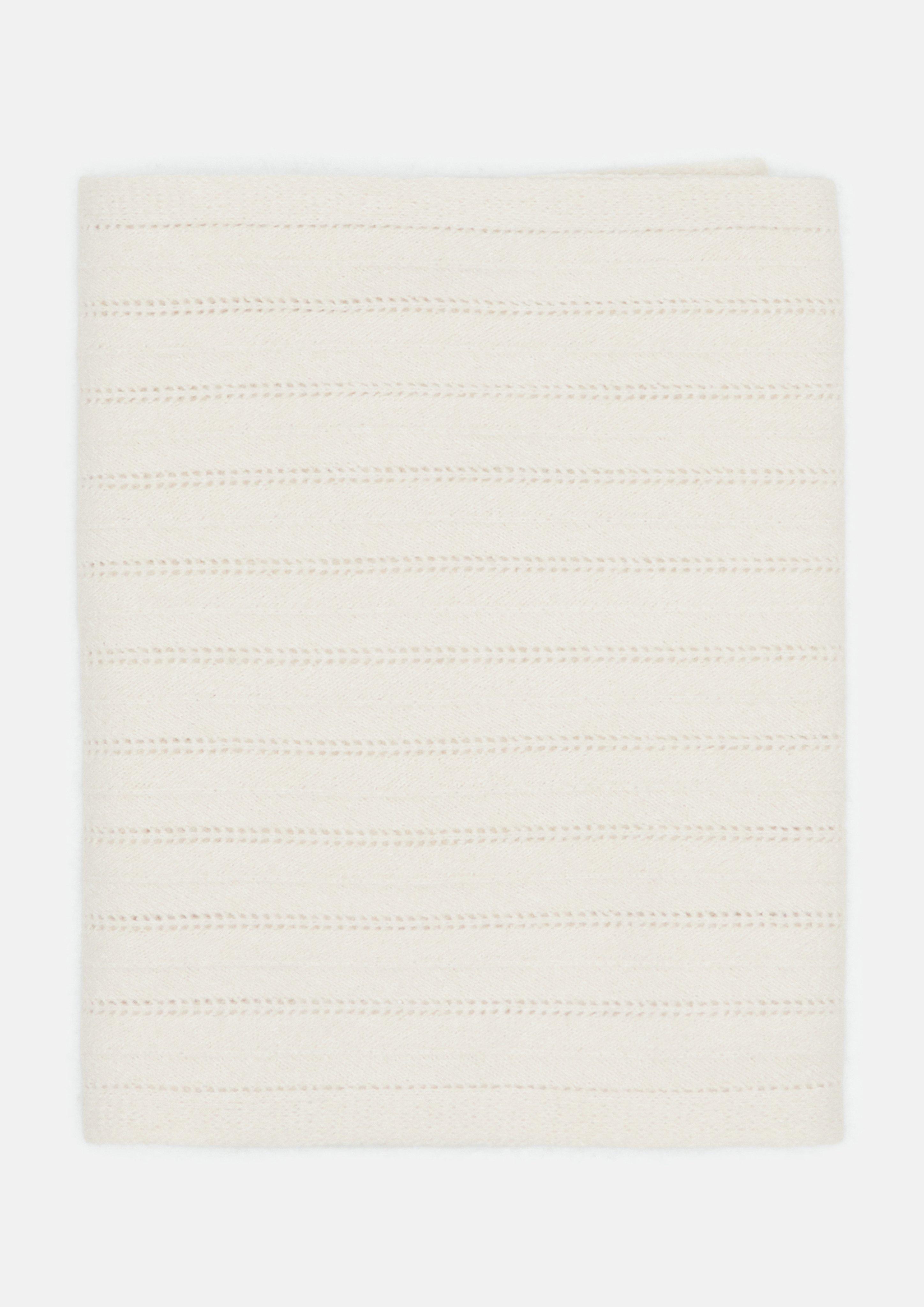 Damen Tuch aus Ajourstrick in beige von s.Oliver
