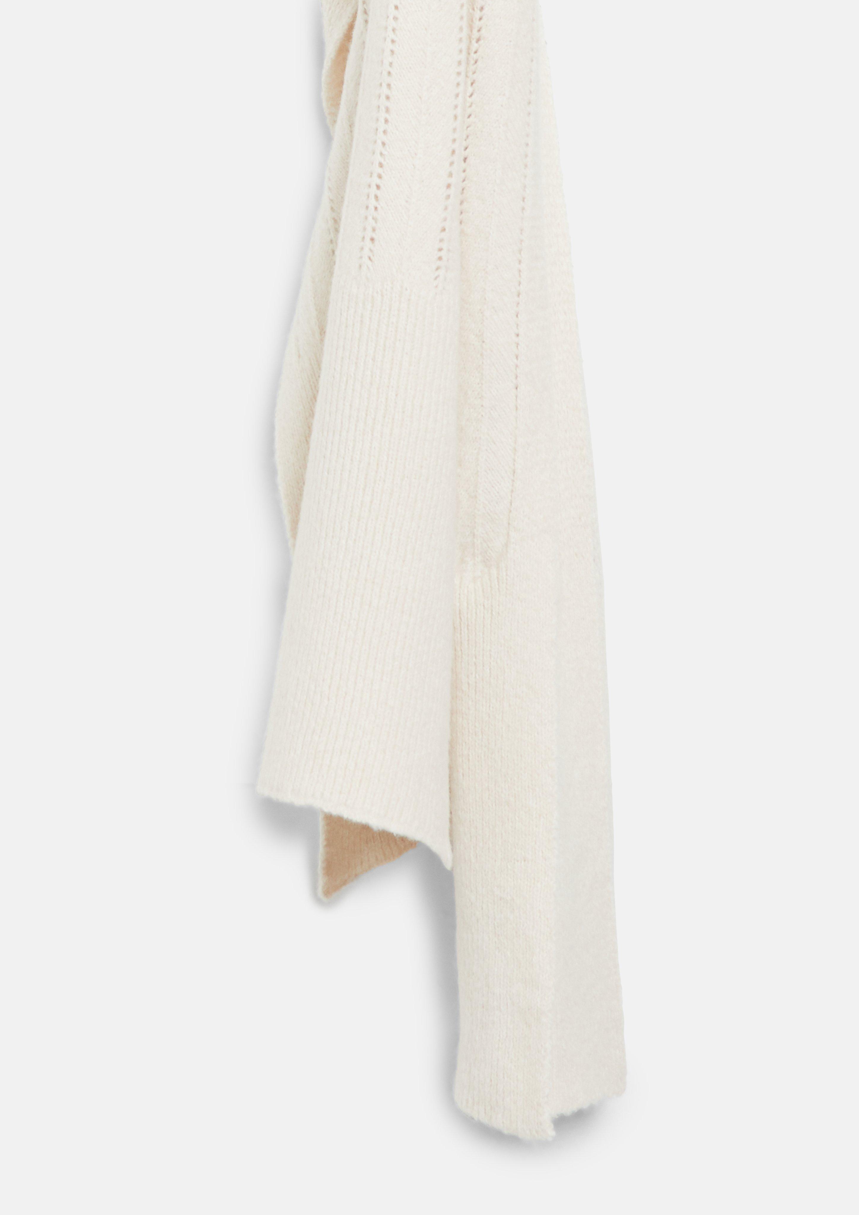 Damen Tuch aus Ajourstrick in beige von s.Oliver