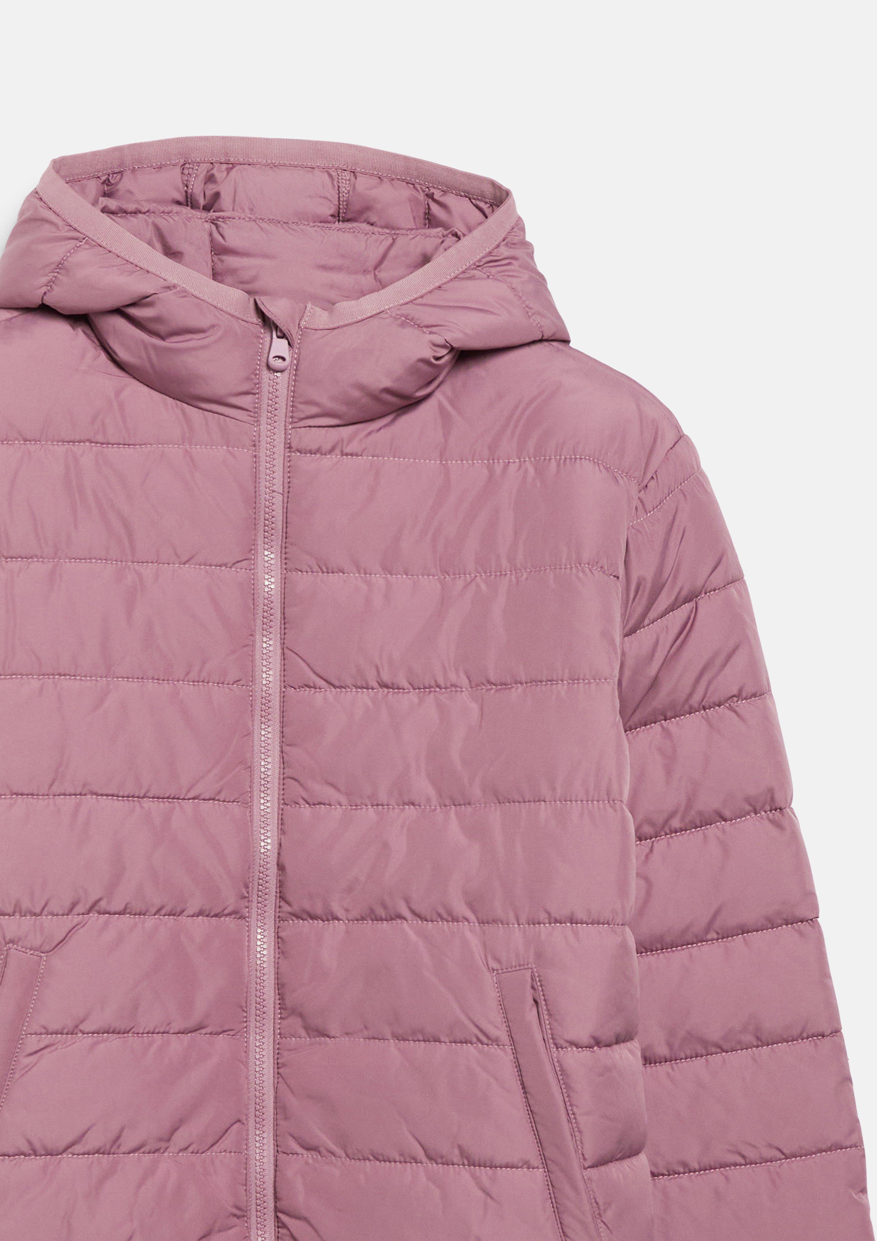 Deti Unisex oversized bunda do každého počasia s ľahkým vatovaním vo farbe sýta ružová od s.Oliver