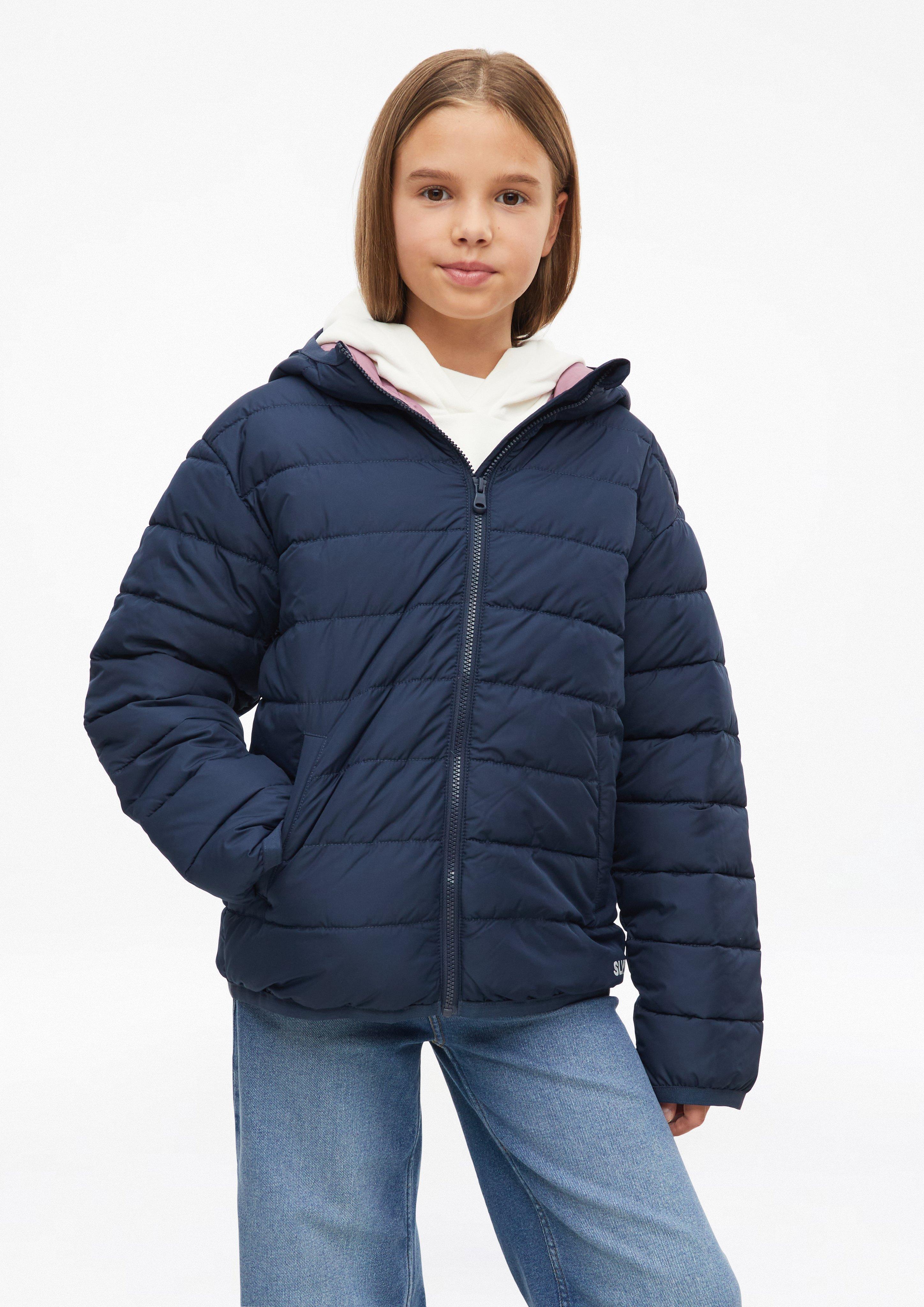 Veste unisexe oversize résistante aux intempéries, légèrement rembourrée en bleu marine de s.Oliver