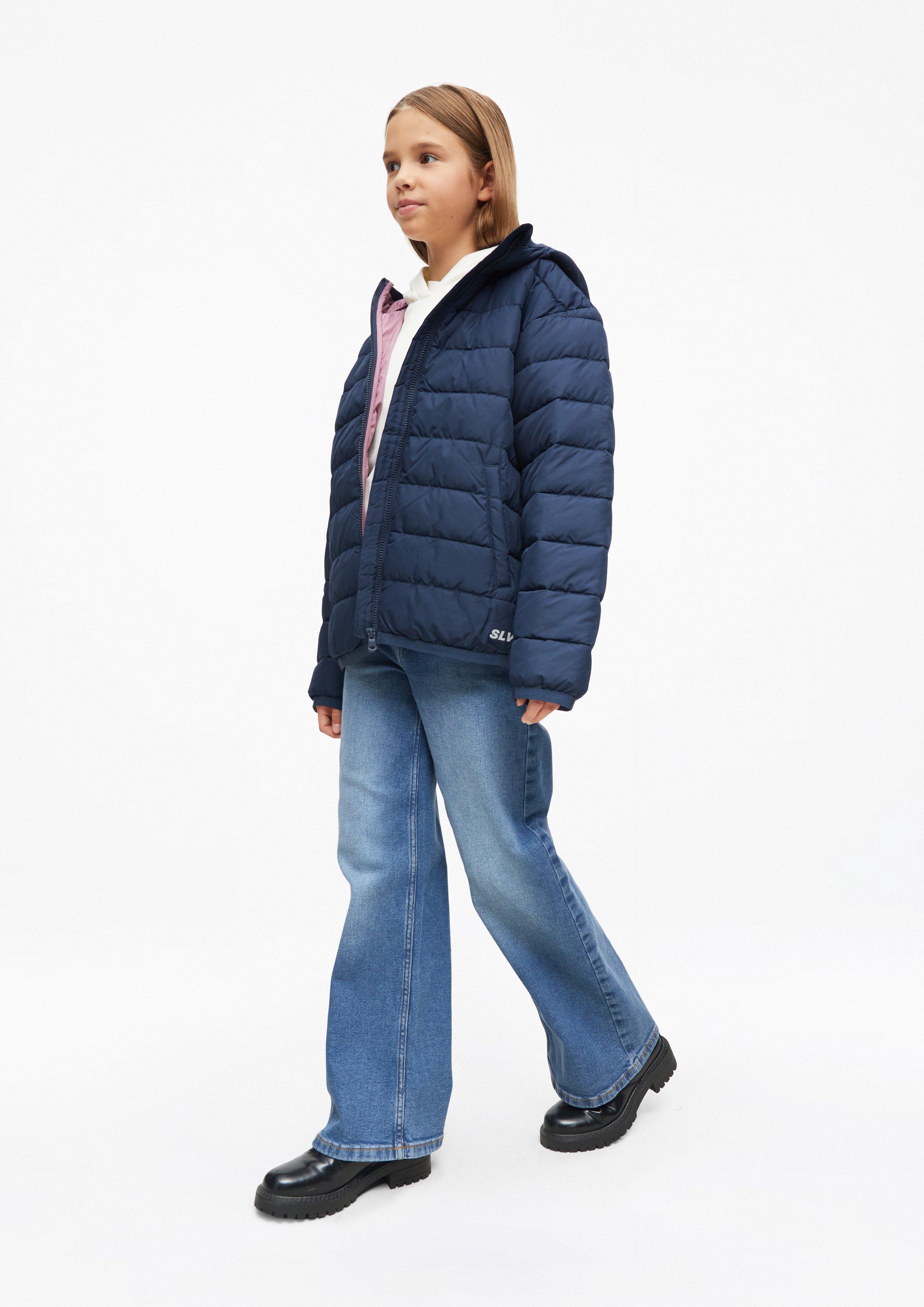 Deti Unisex oversized bunda do každého počasia s ľahkým vatovaním vo farbe modrá od s.Oliver