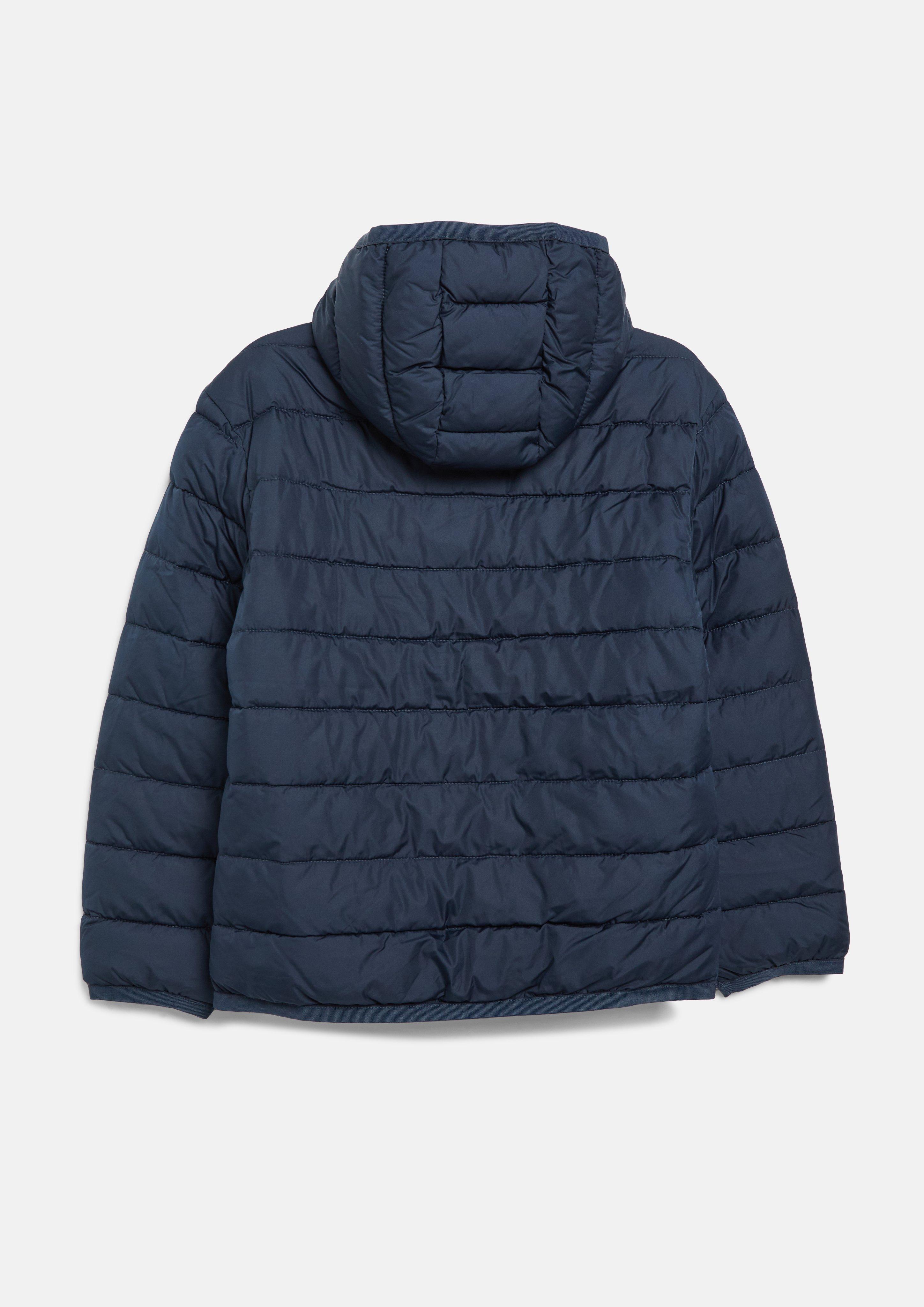 Děti Unisex oversize bunda do nepříznivého počasí, s lehkým vatováním v barvě modrá od s.Oliver