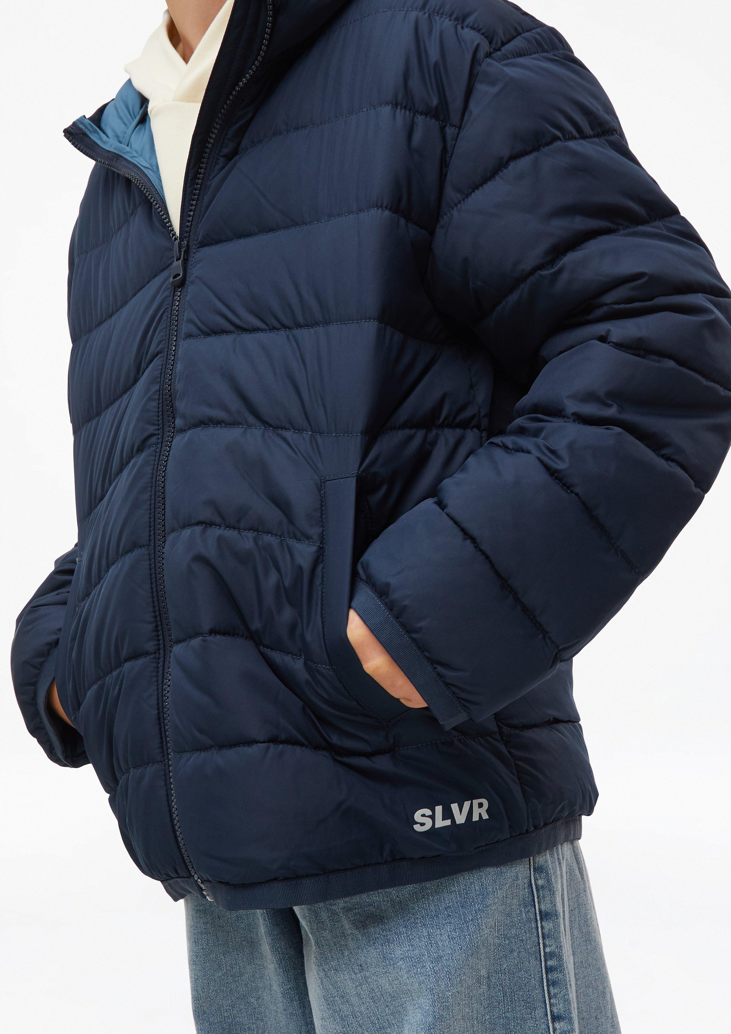 Děti Unisex oversize bunda do nepříznivého počasí, s lehkým vatováním v barvě modrá od s.Oliver