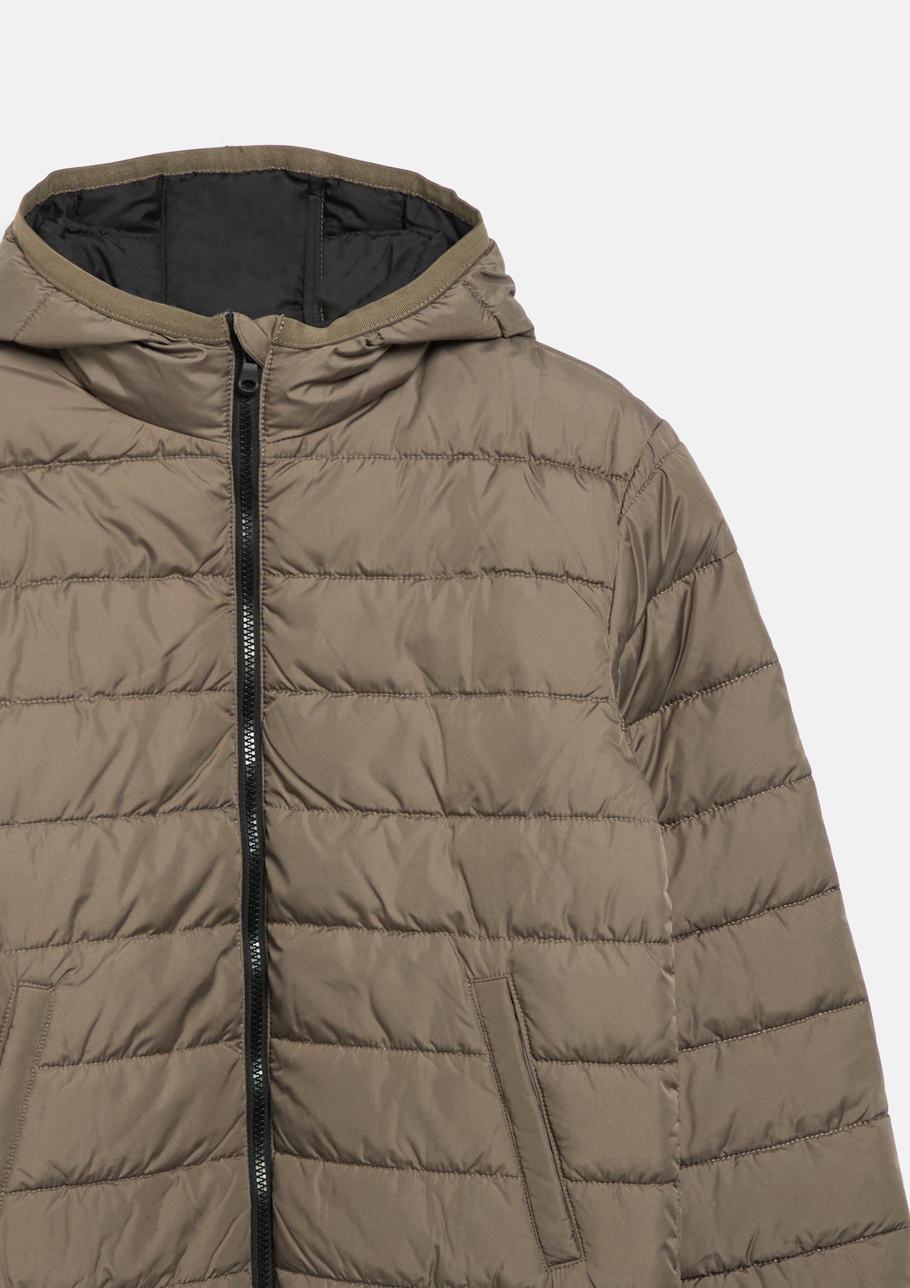Deti Unisex oversized bunda do každého počasia s ľahkým vatovaním vo farbe hnedá od s.Oliver
