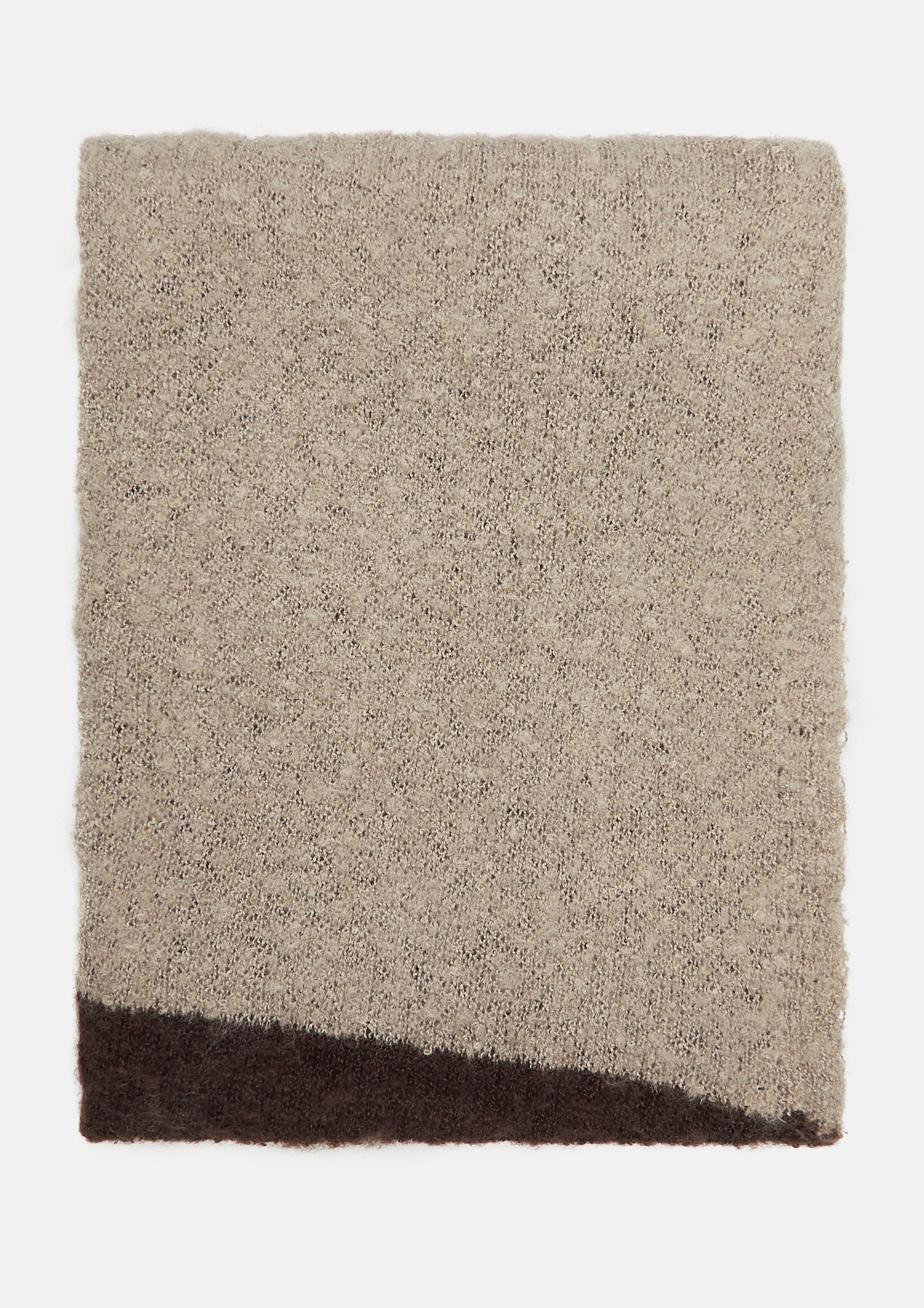 Damen Tuch mit Webmuster in beige von s.Oliver