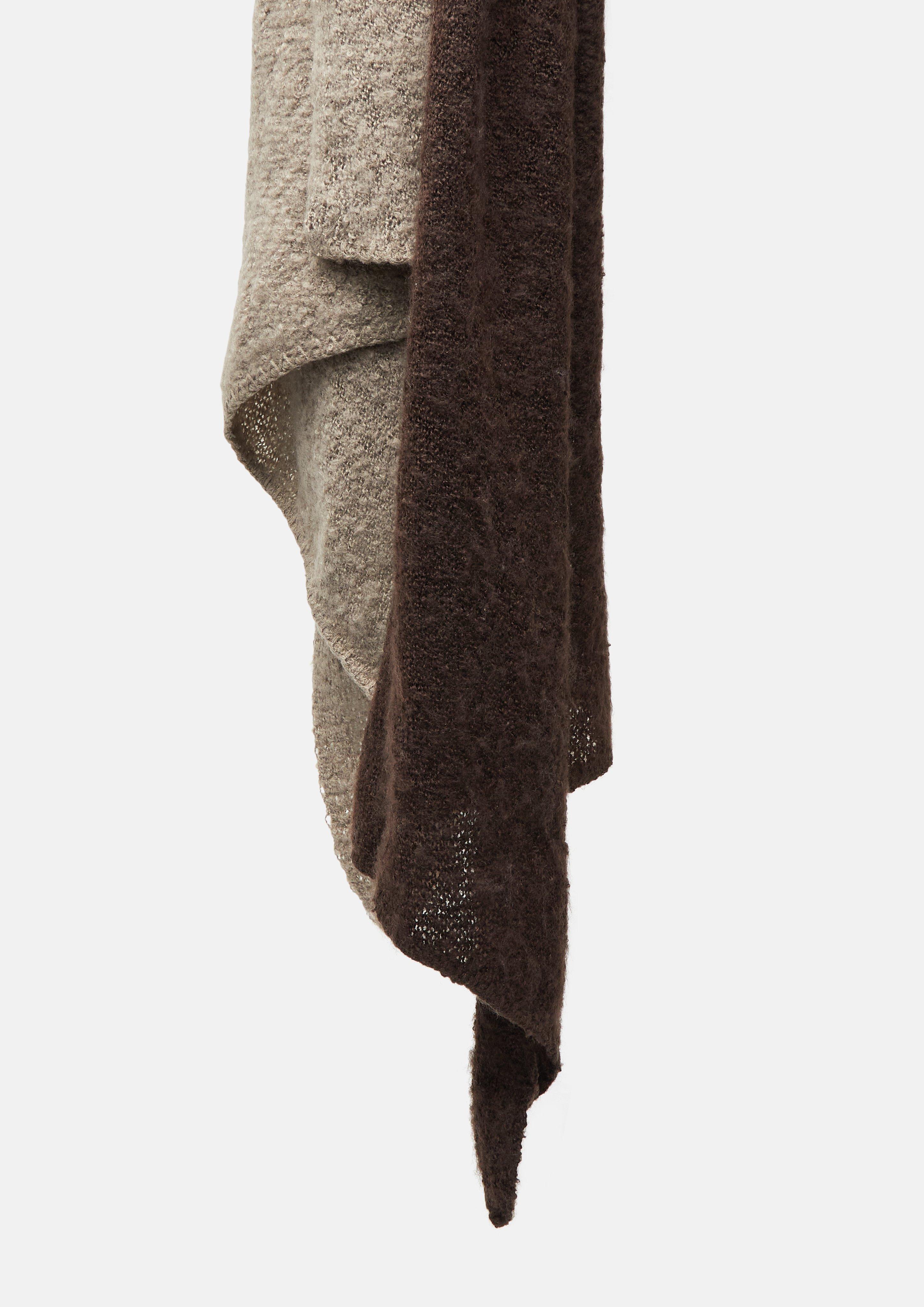 Damen Tuch mit Webmuster in beige von s.Oliver